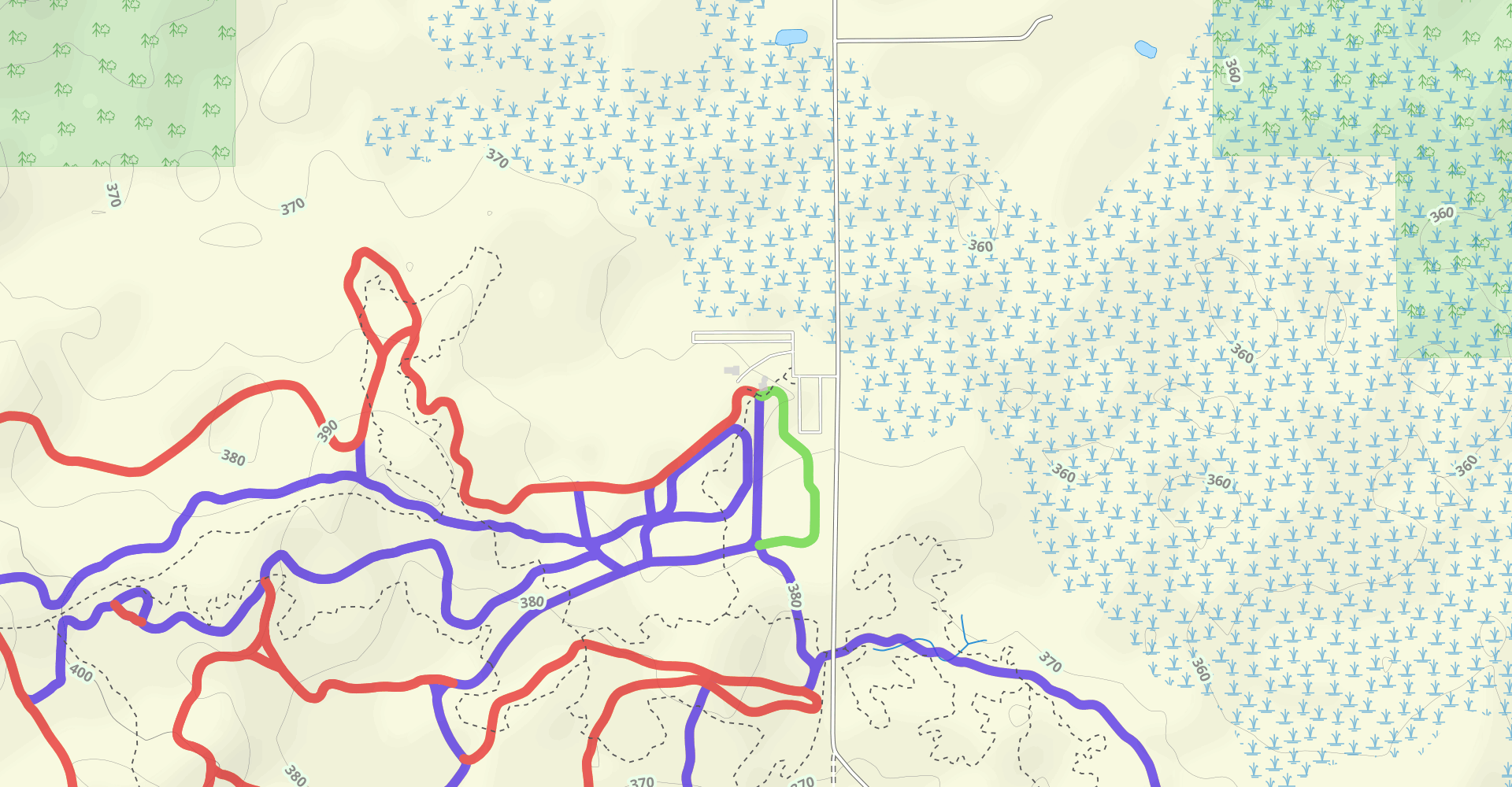 Up North, Outbound, Root Canal Loop
