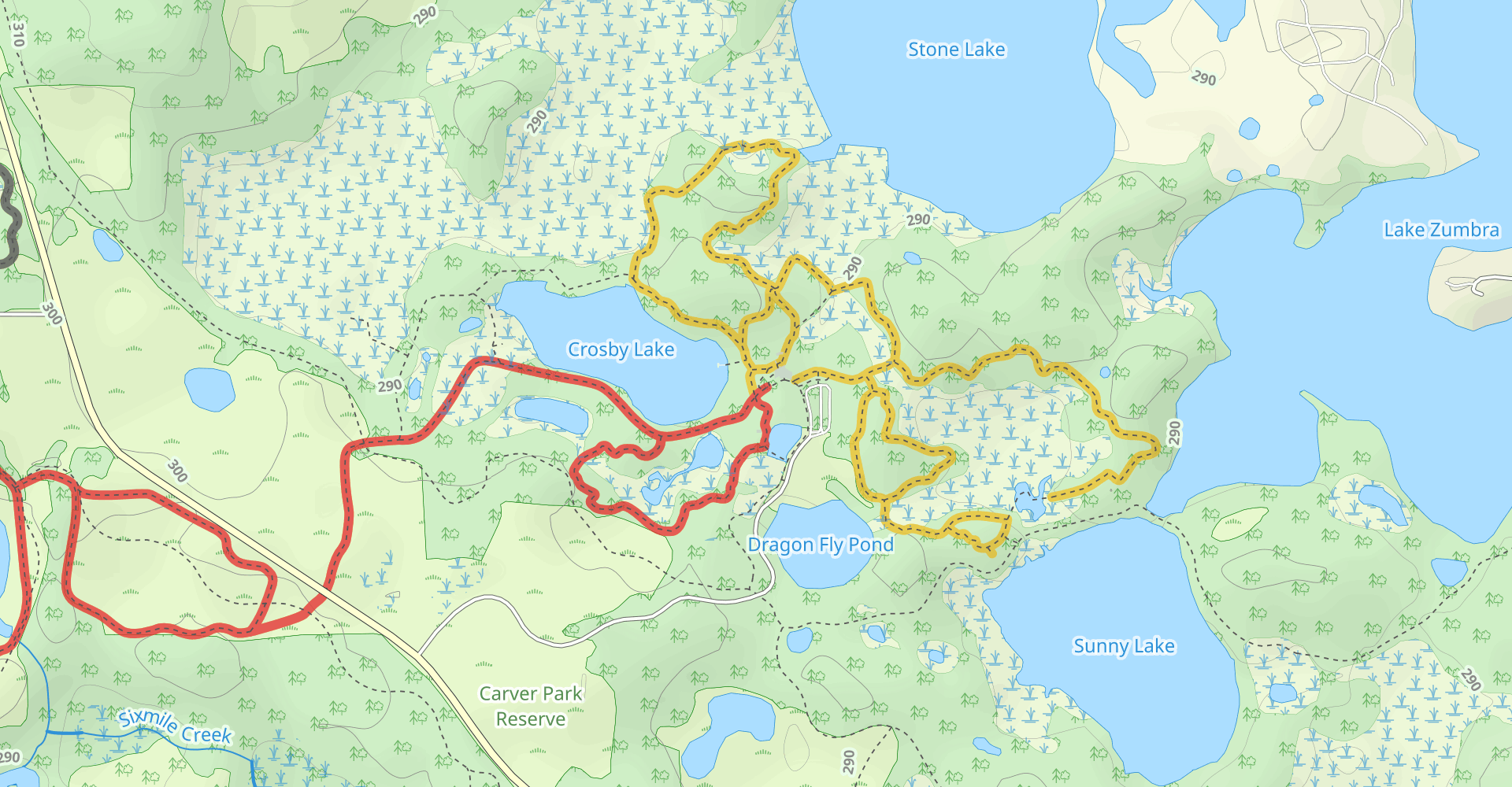 Tamarack to Aspen Trail