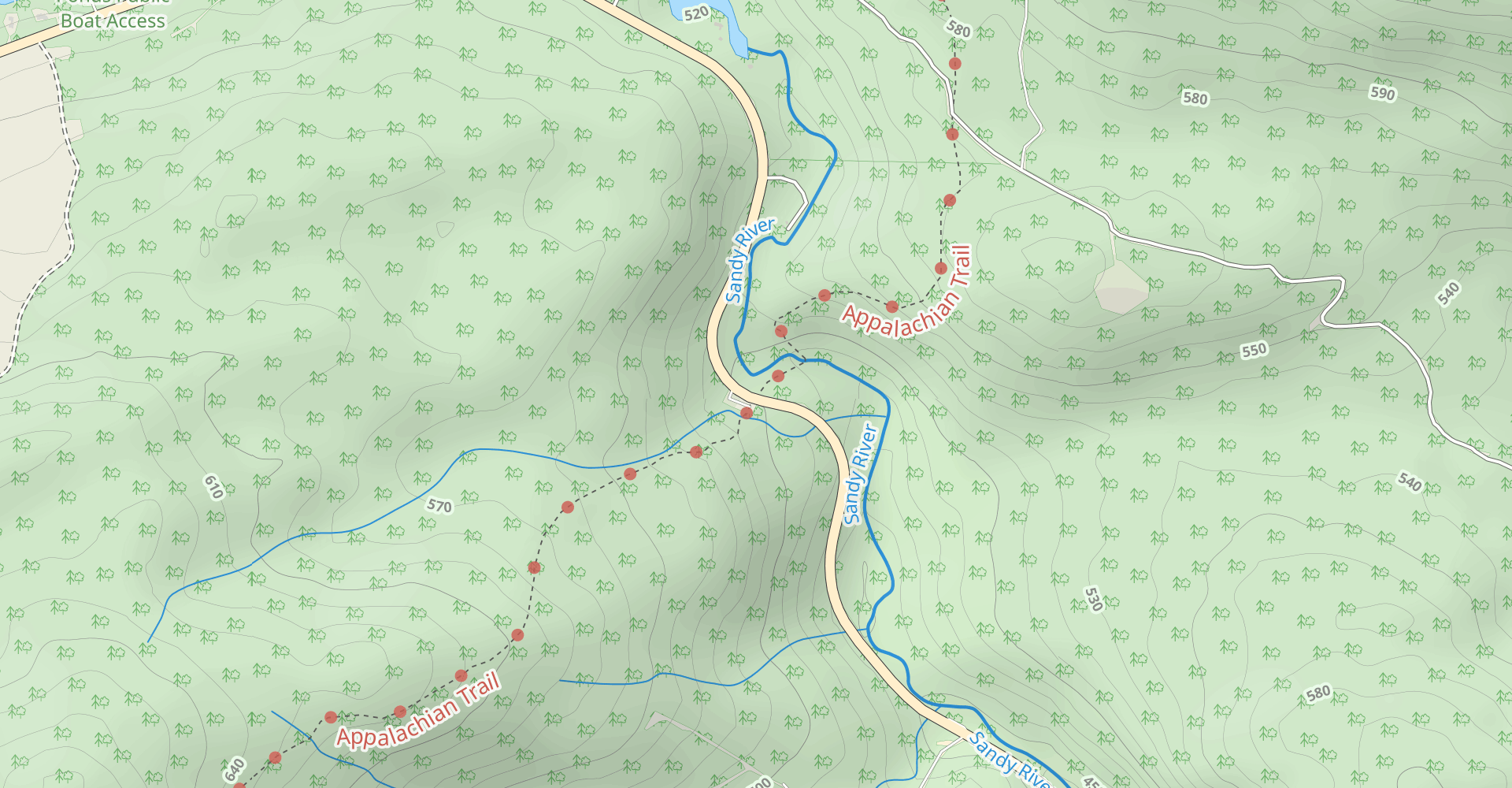 Piazza Rock via Appalachian Trail