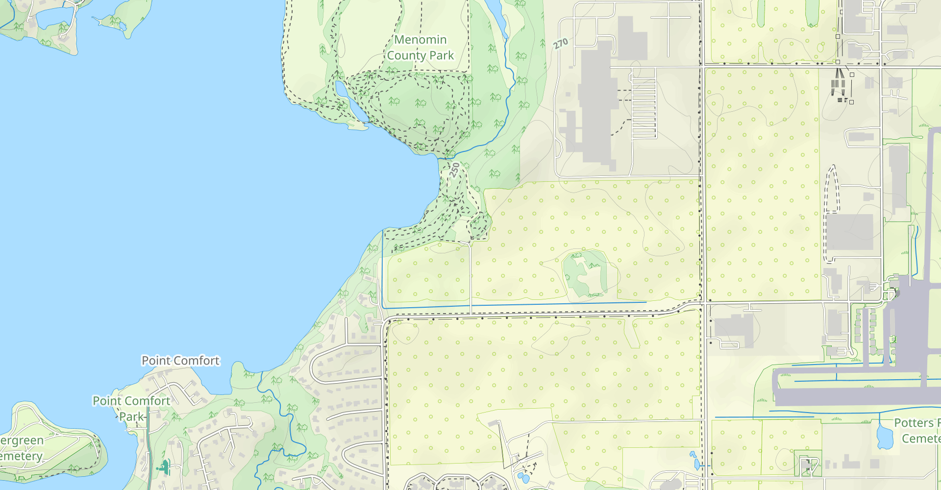 Menomin County Park Loop