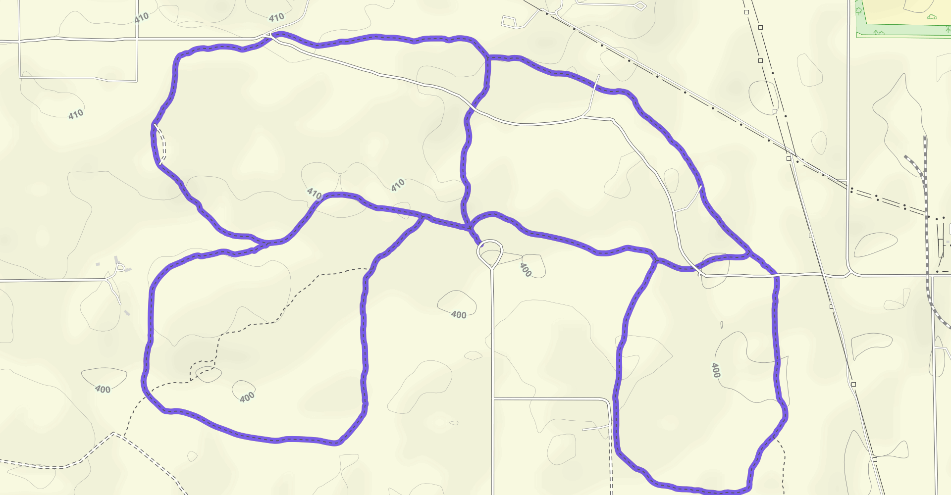 Pine Baron Pathway: Twin Hemlock Loop