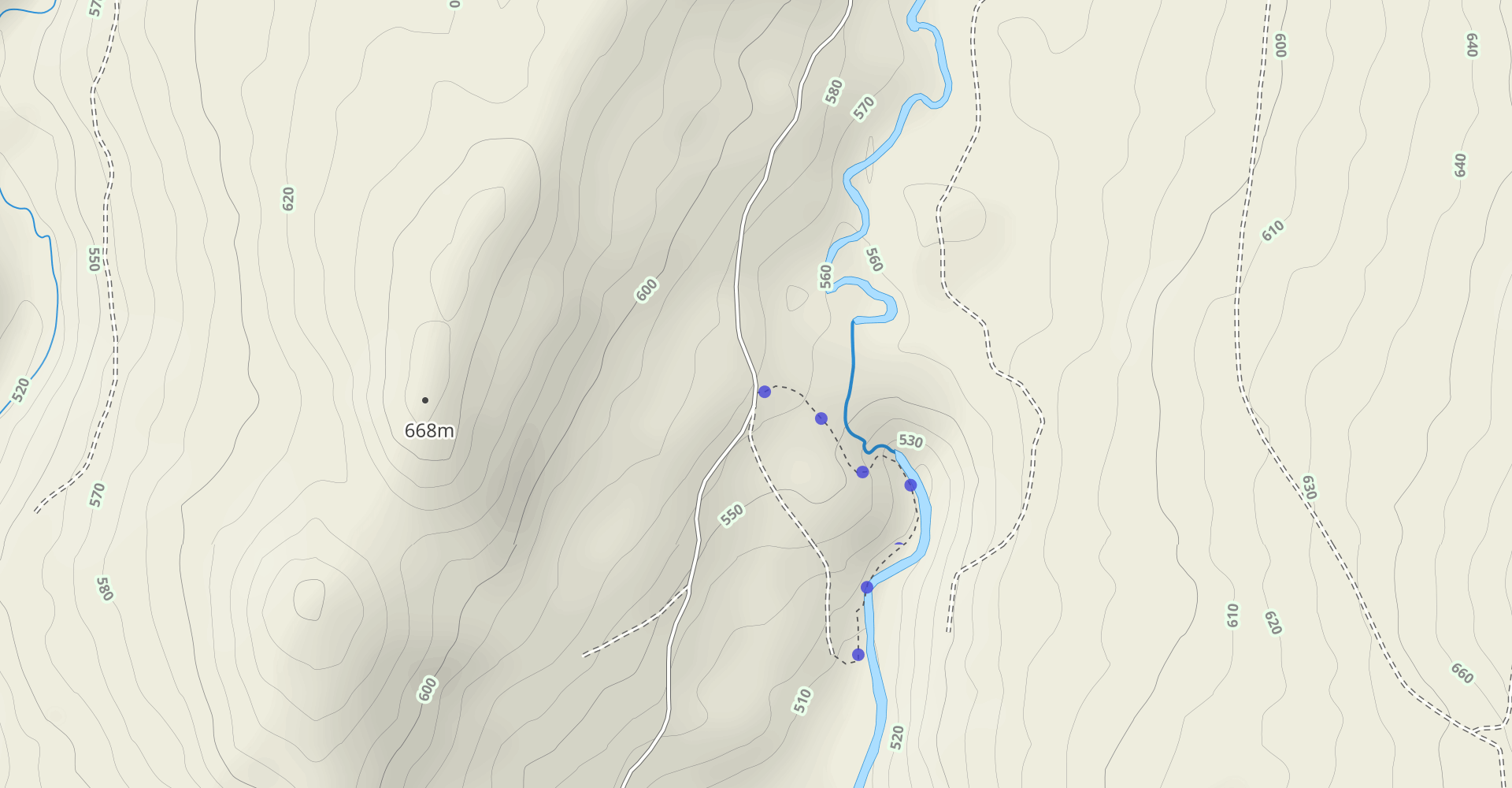 Garfield Falls Trail