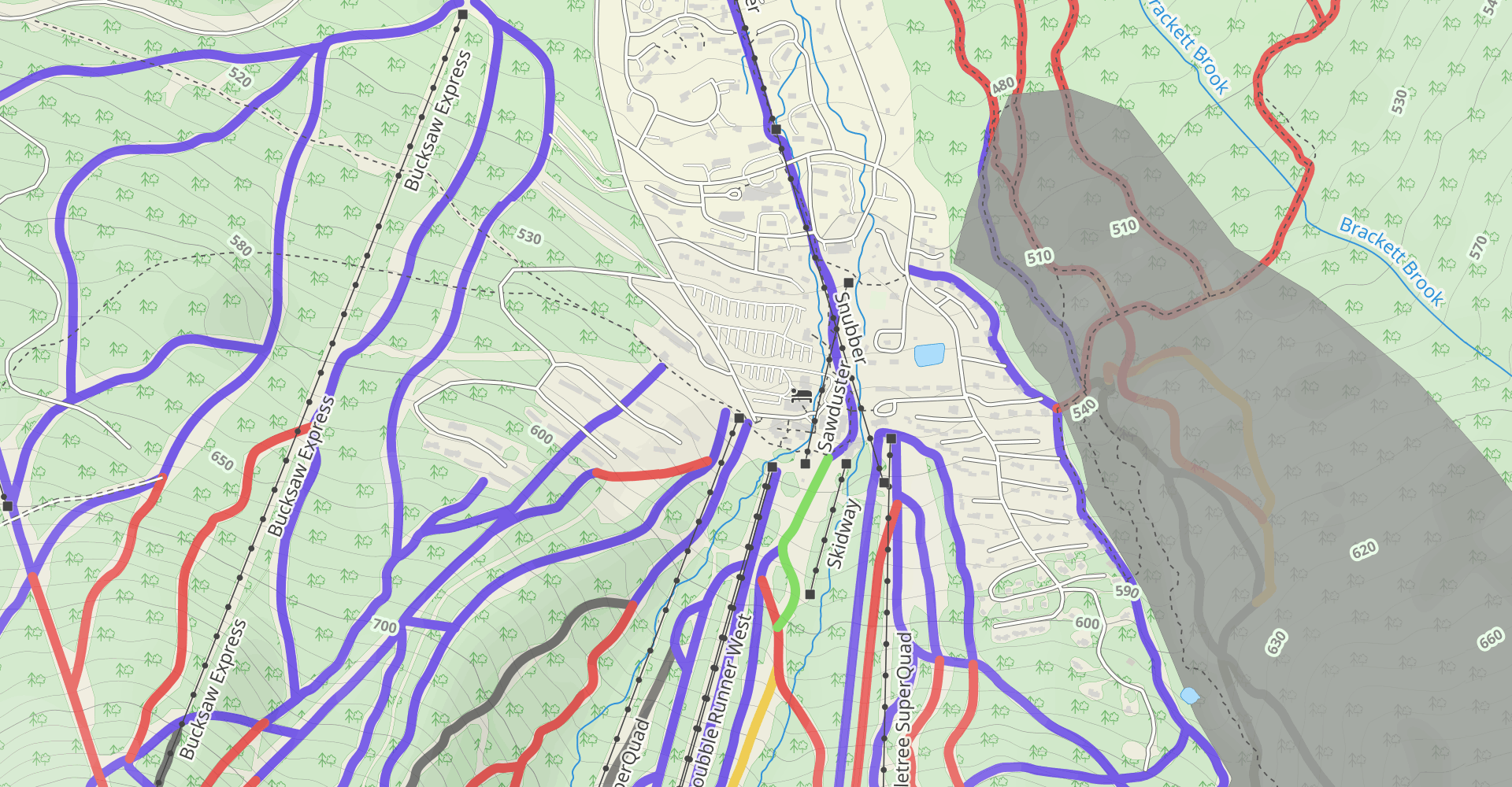 Spaulding Mountain via Sugarloaf Ski Resort and Appalachian Trail
