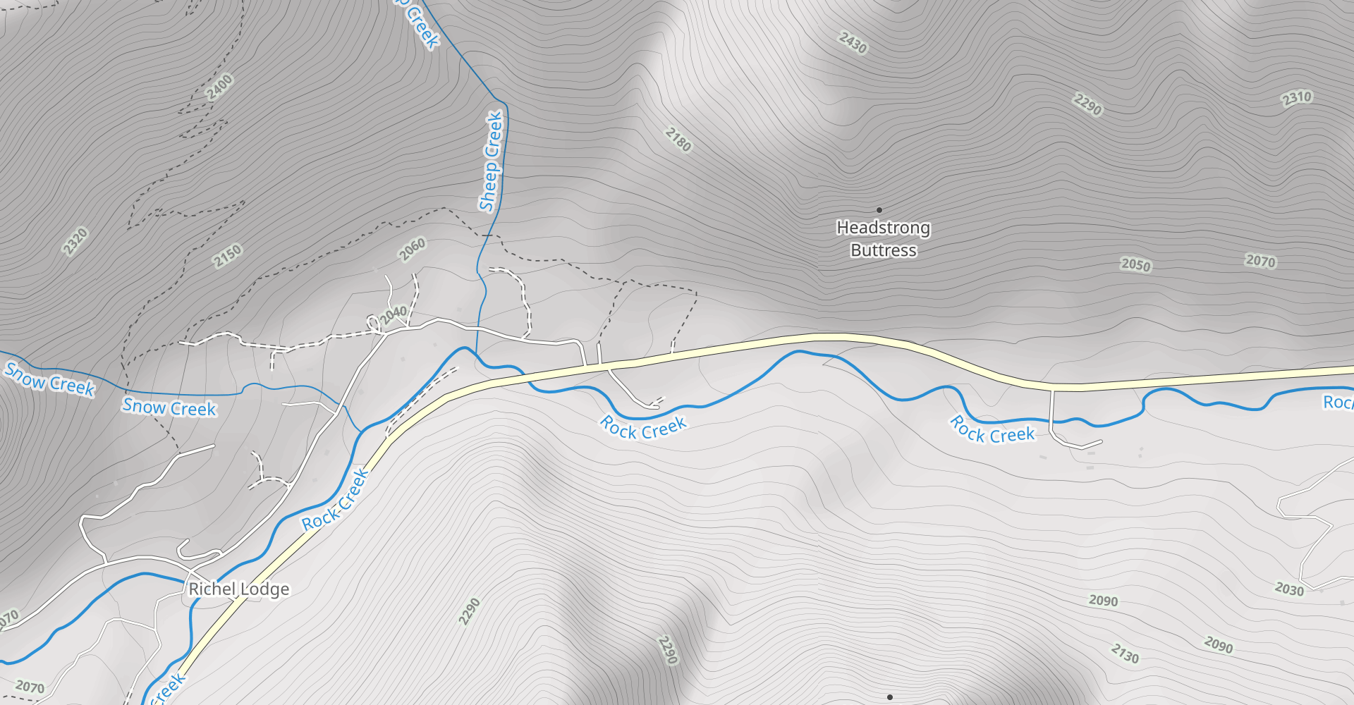 Beartrack Trail to Silver Run Plateau