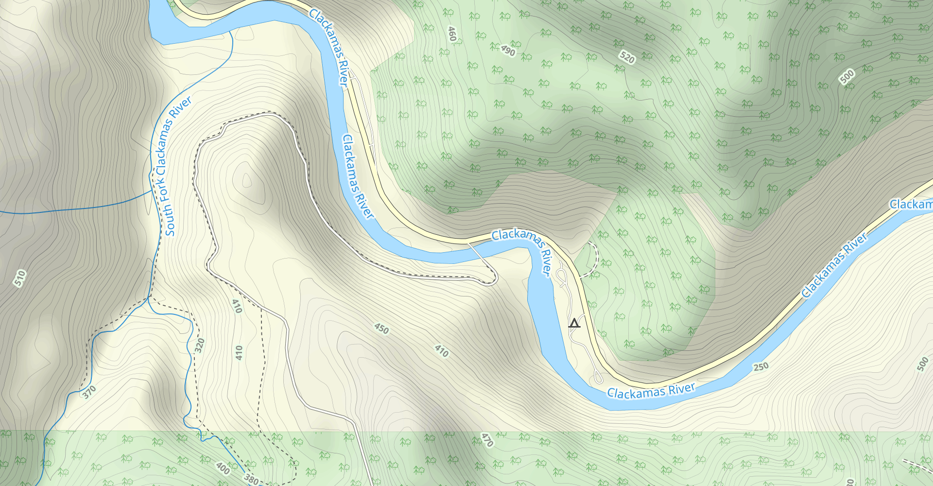 Memaloose and Clackamas Falls