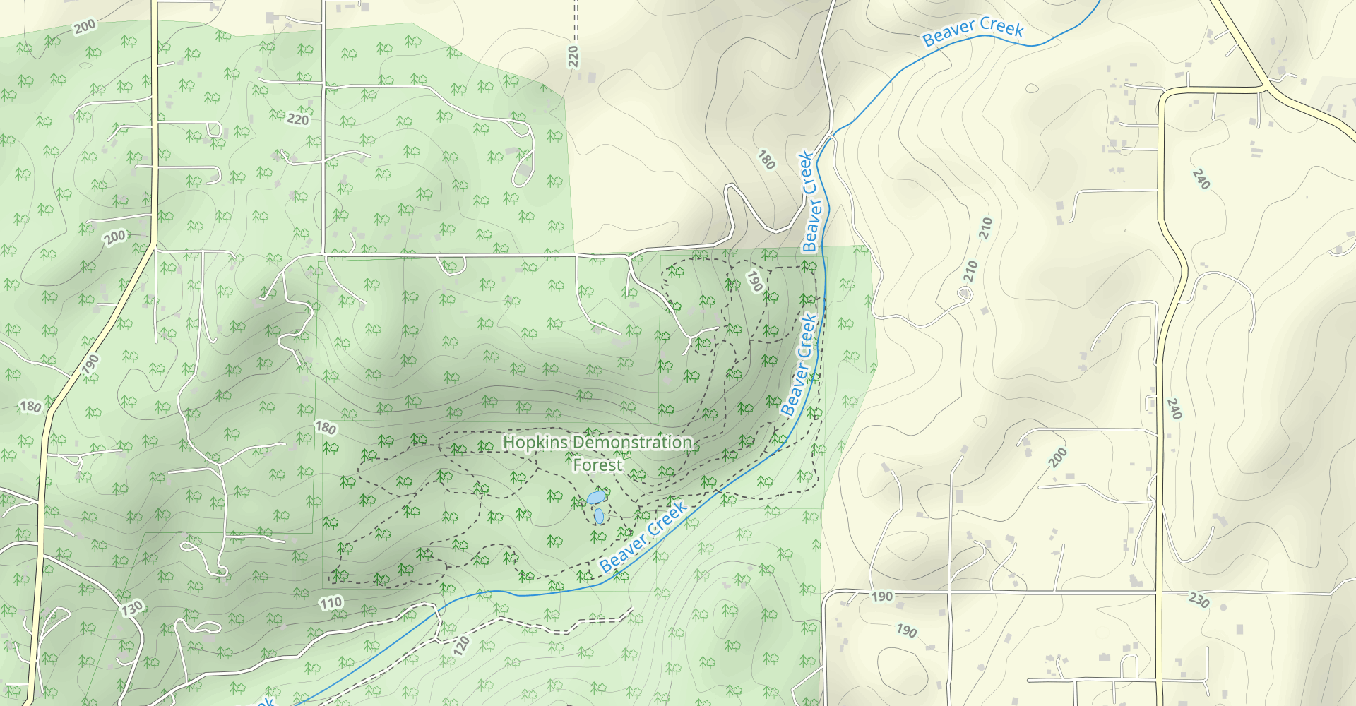 Hopkins Demonstration Forest Outer Loop