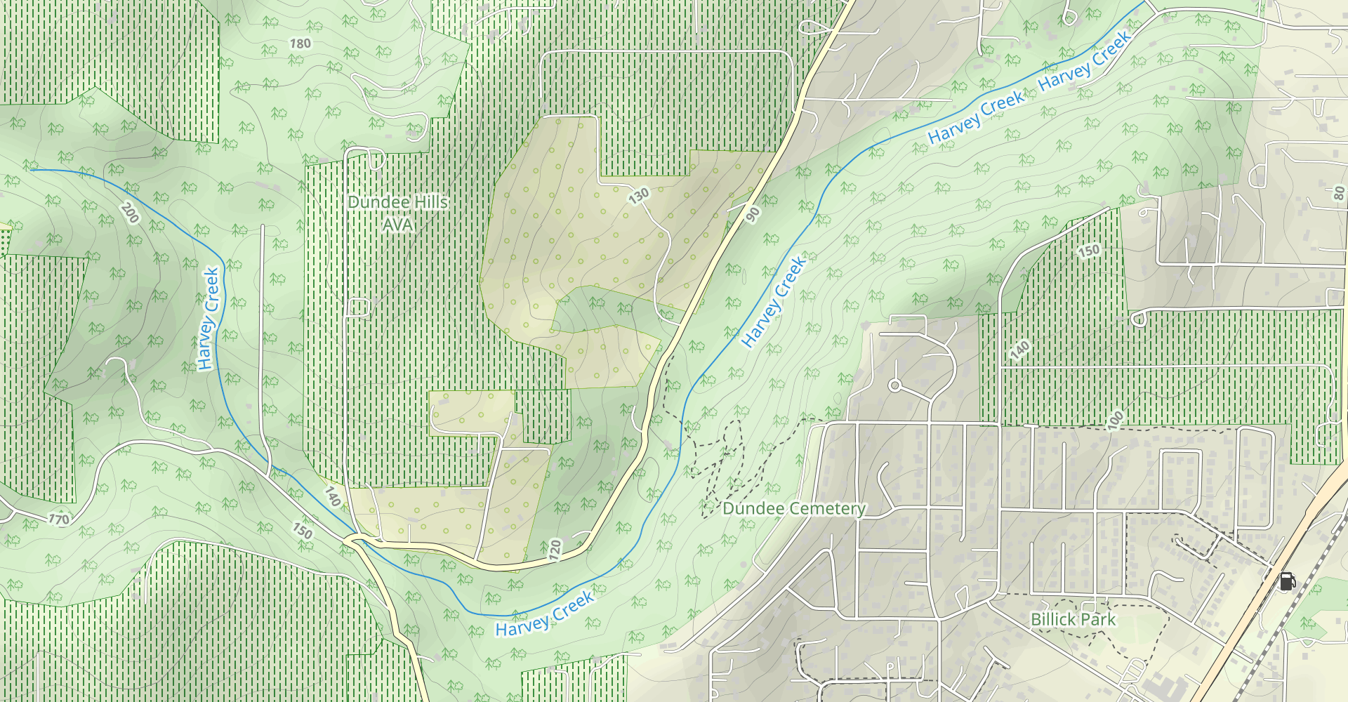 Harvey Creek Trail