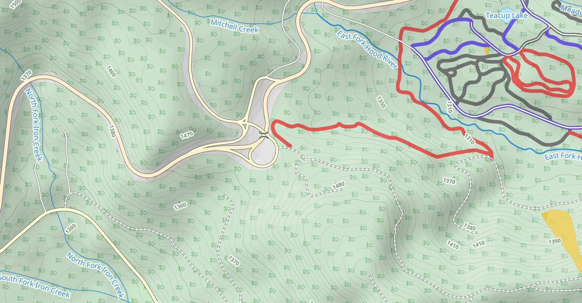 Gunsight Ridge Trail