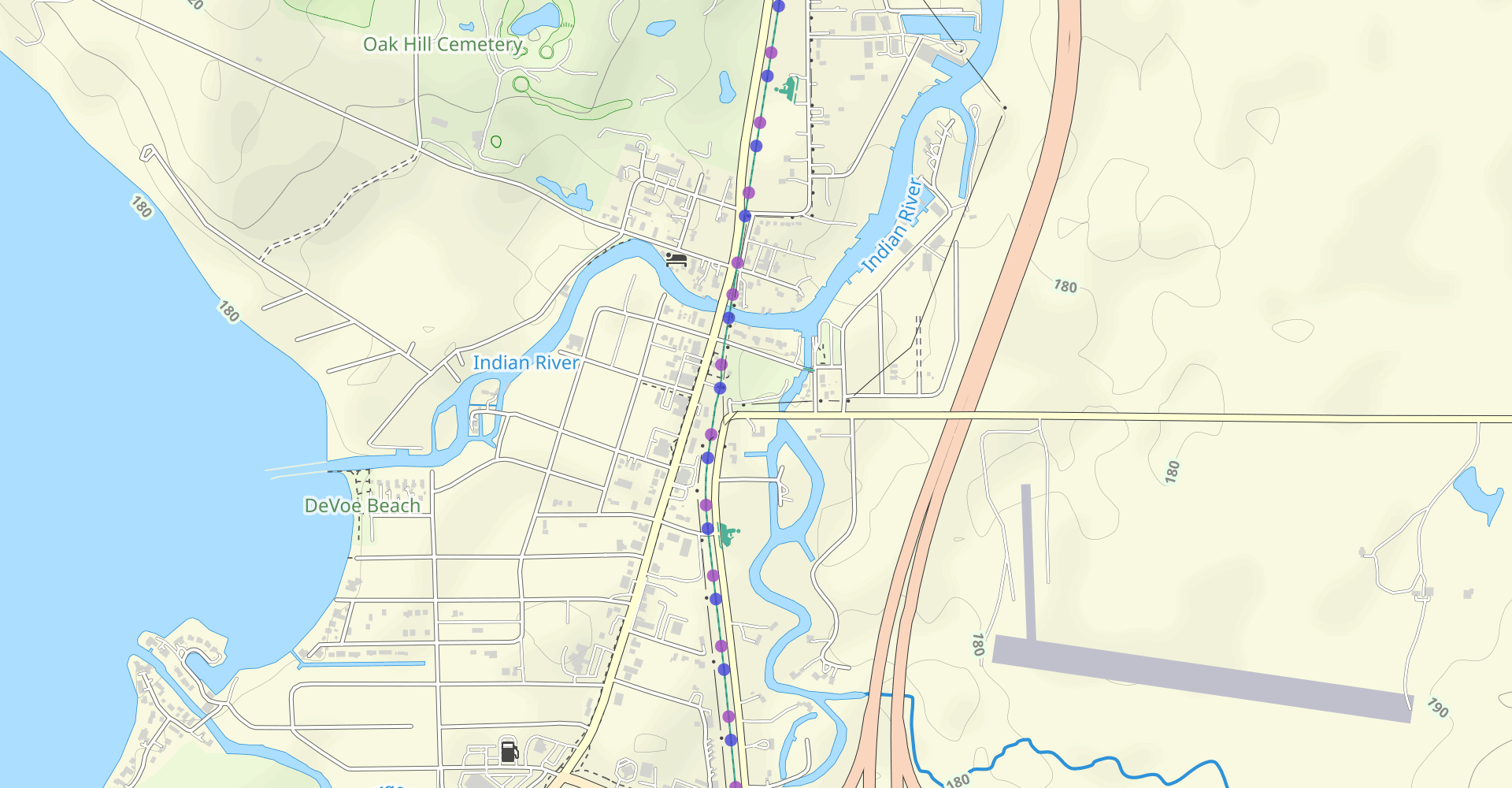 North Central State Trail: Indian River to Long Point