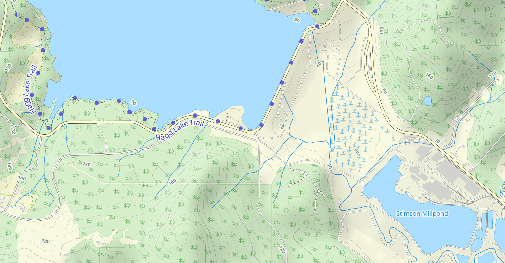 Hagg Lake Trail Section H