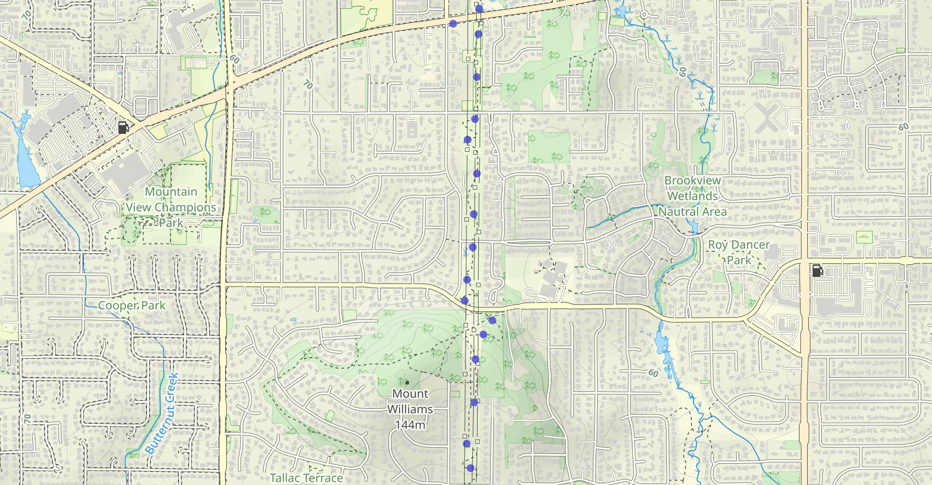 Schuebach Park Westside Trail