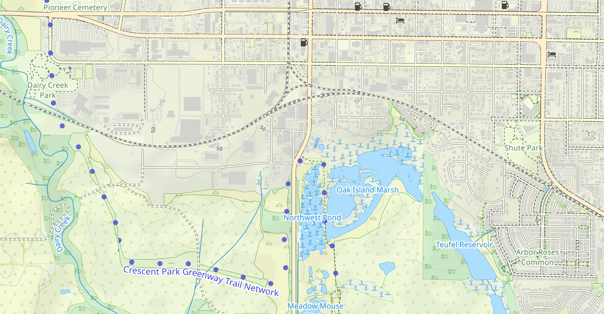 Pintail Pond via North-South Trail