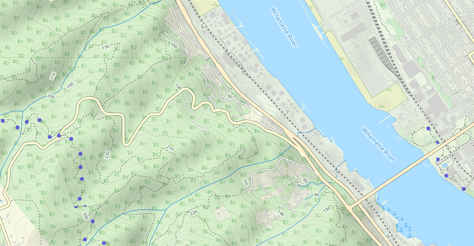Wildwood and NW Leif Erikson Loop via Water Line Trail