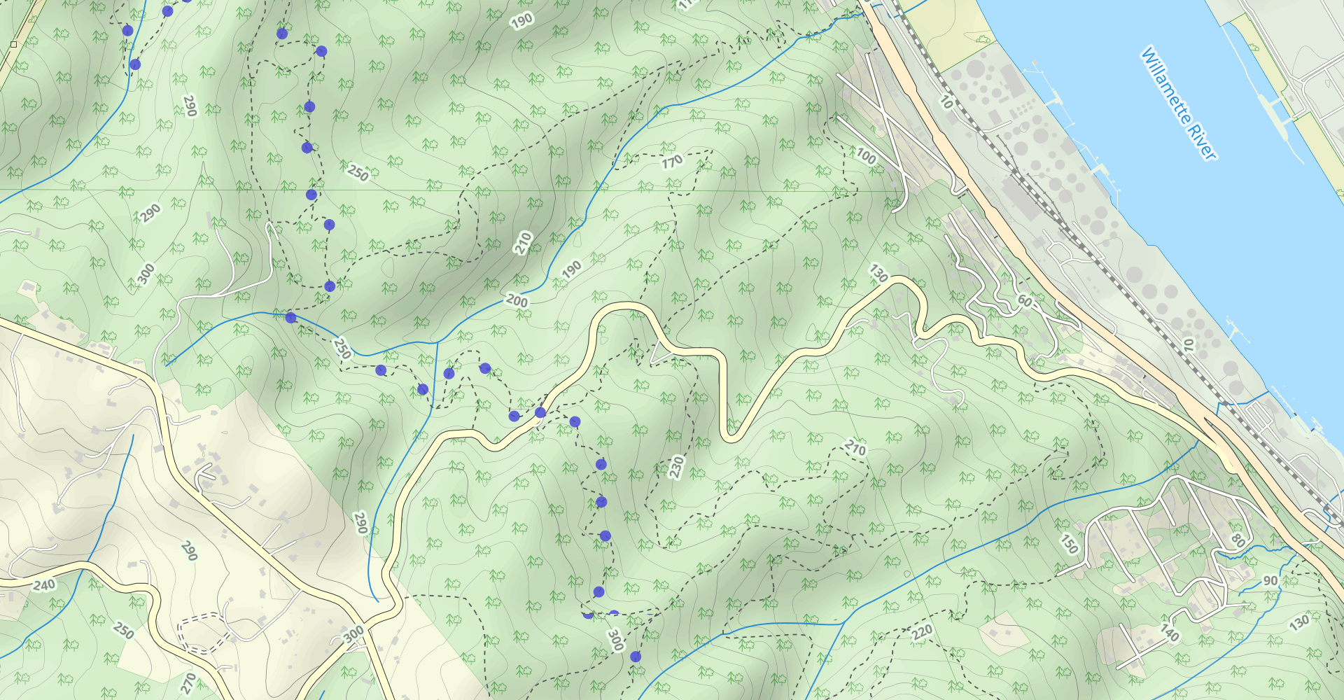 Wildwood Trail and Leif Erickson Drive Trail Loop