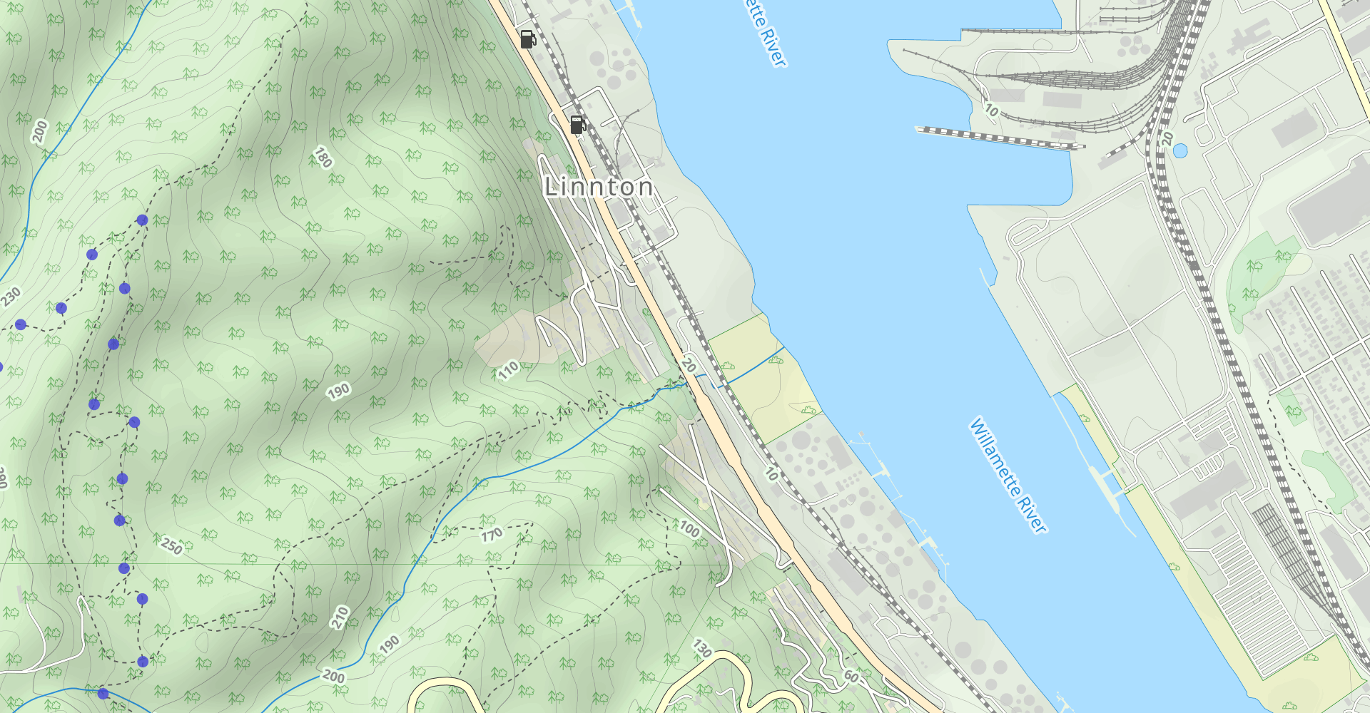 Northwest BPA and Wildwood Trail Loops