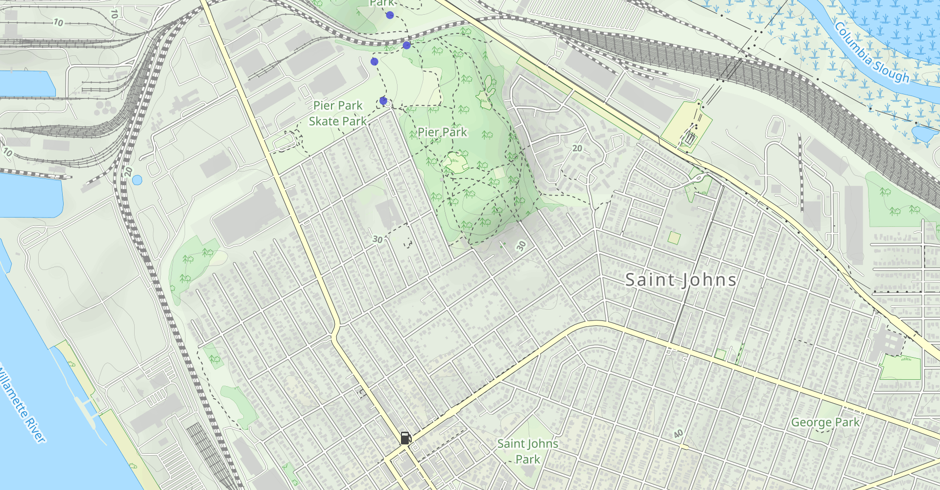 Pier Park Trail