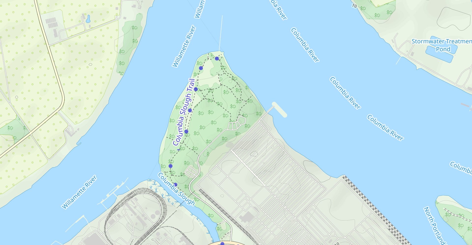 Kelley Point Park Loop