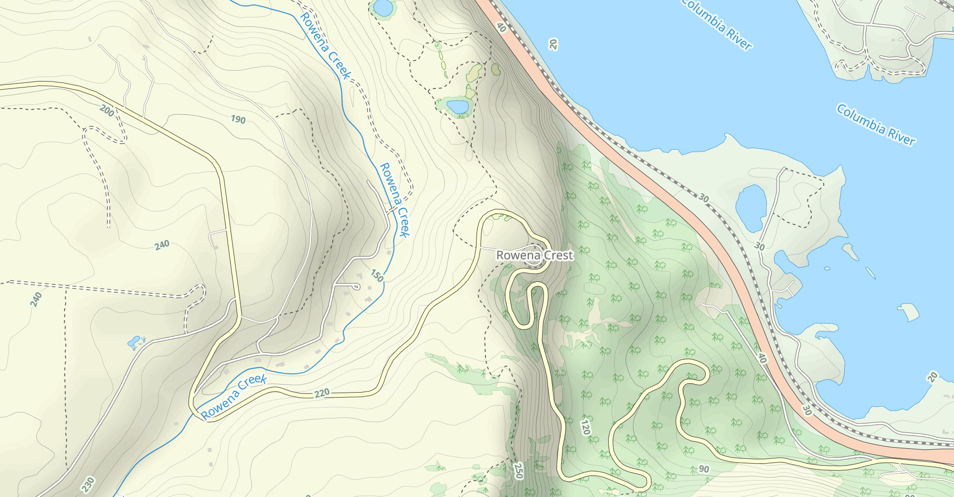 Rowena Plateau Trail
