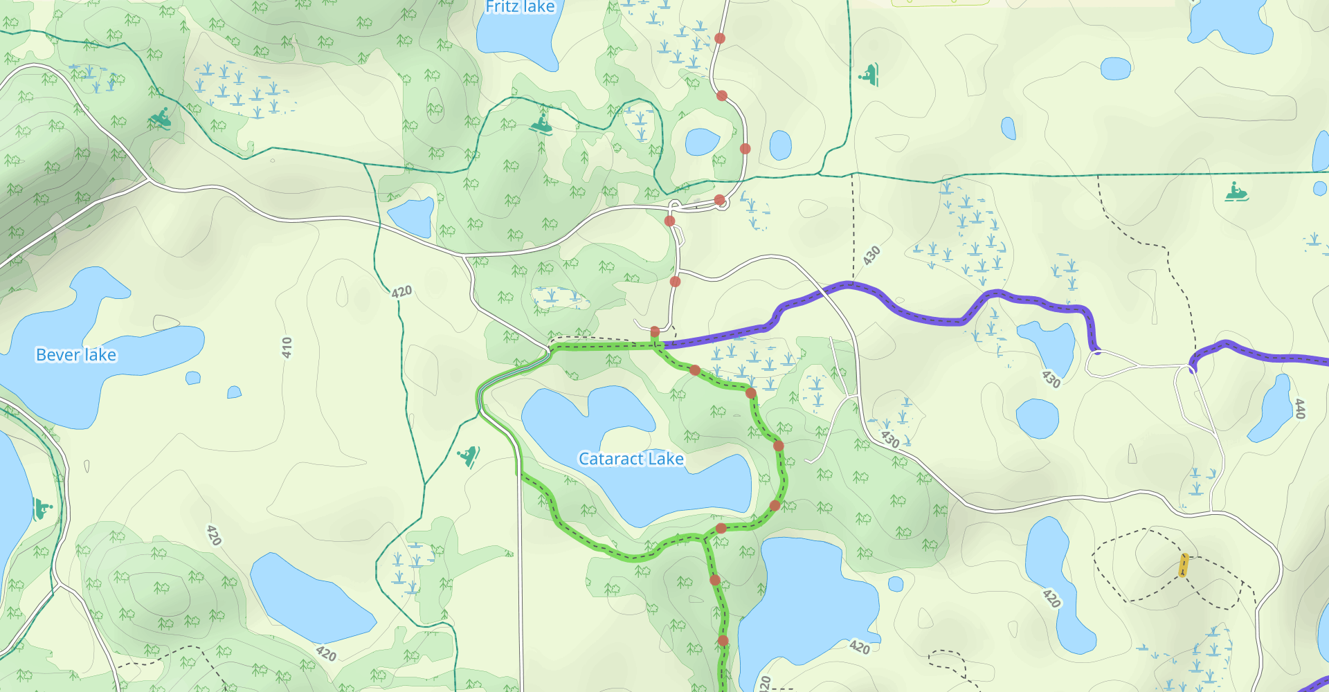 Grass Lake and Bass Lake Loop