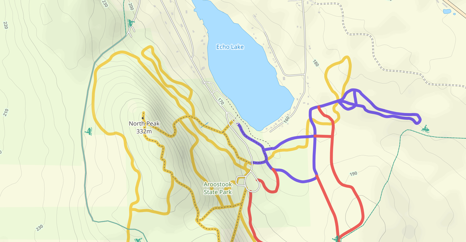 North and South Peaks Loop