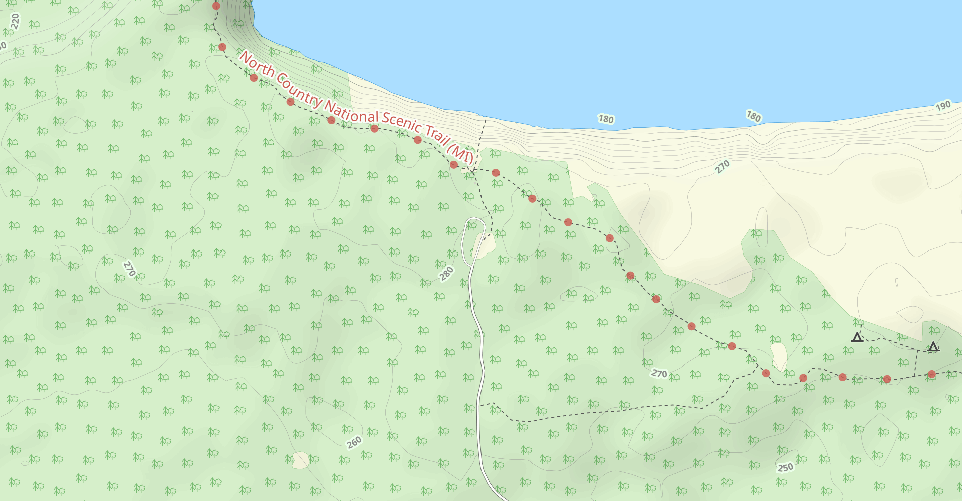 Grand Sable Dunes Loop