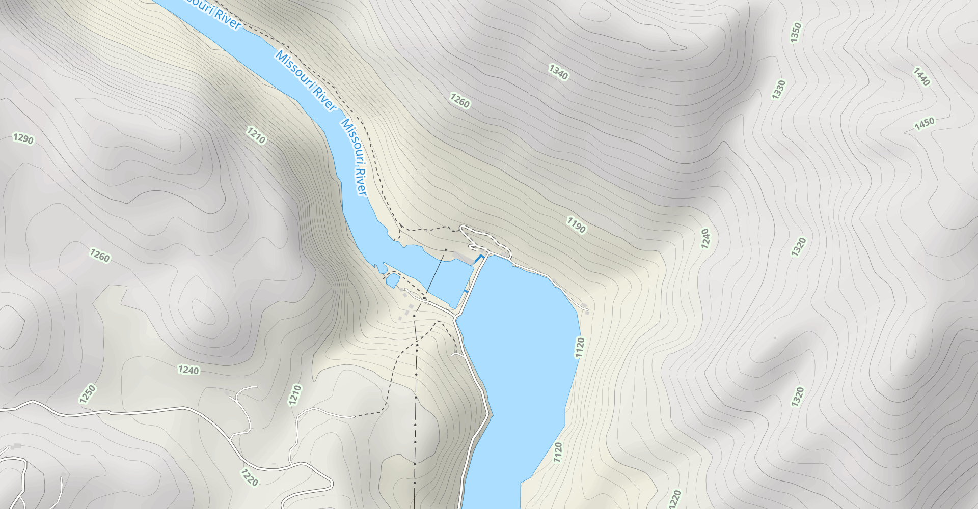 Missouri River Beaver Creek Trail