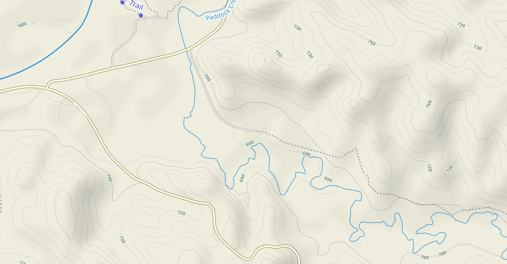 Lower Paddock Creek Trail