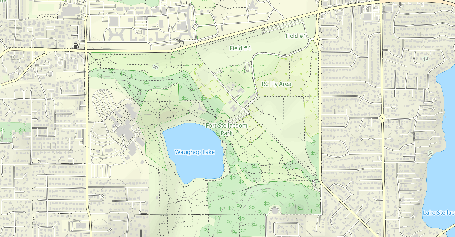 Waughop Lake Loop