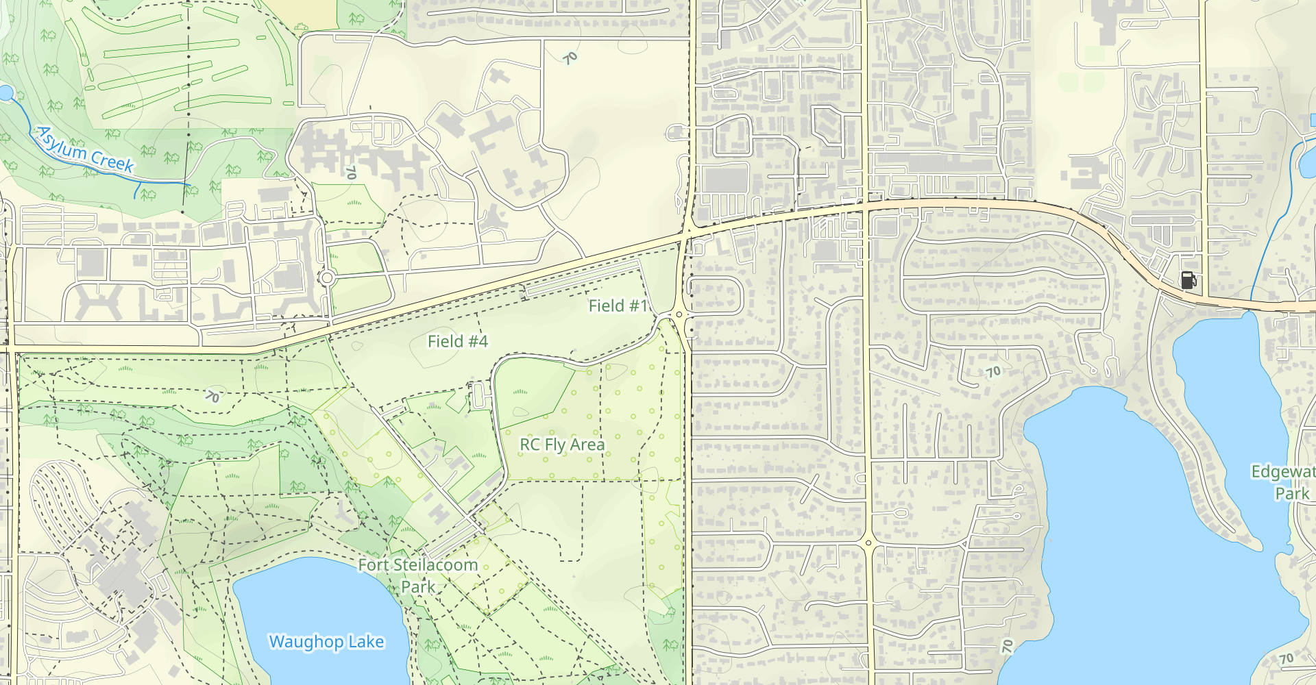 Waughop Lake MTB Course