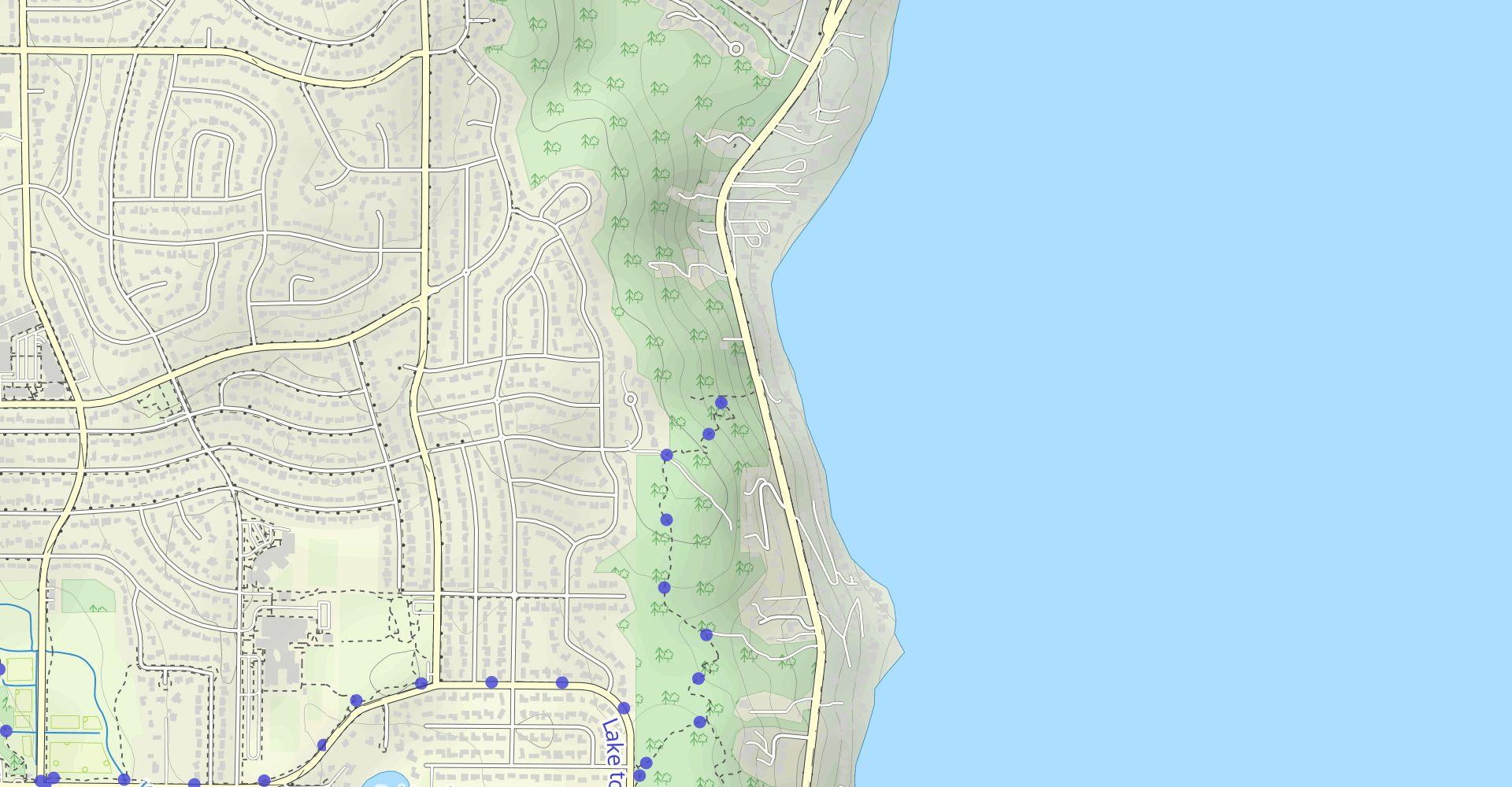 Weowna Park Loop Trail