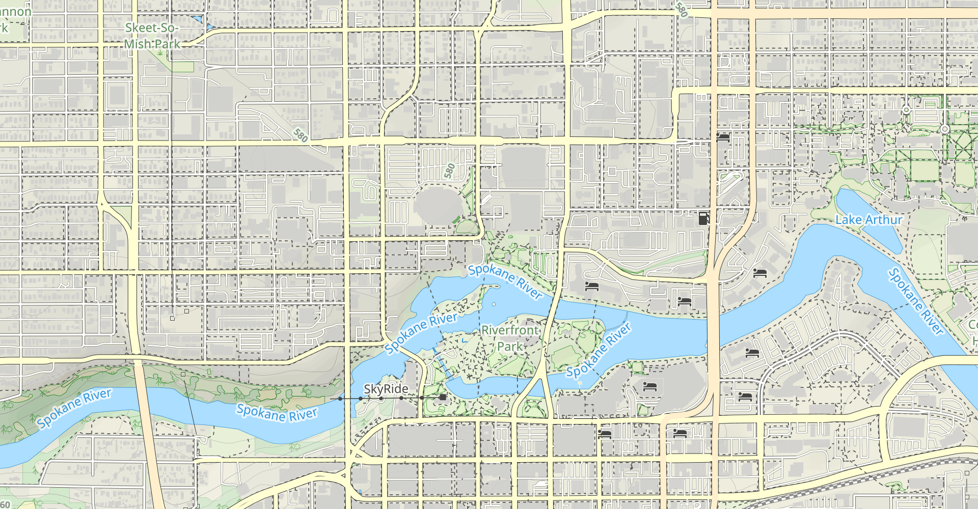 Spokane Falls Trail