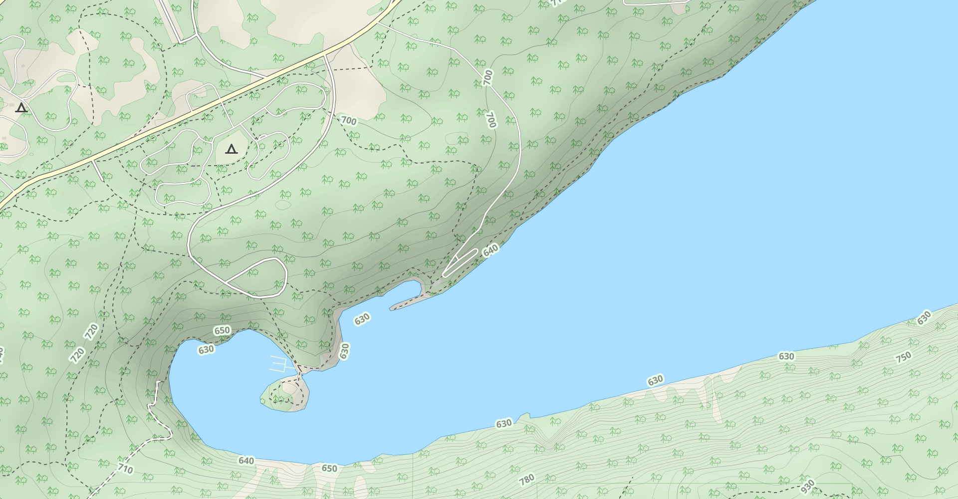 Shoreline Picnic Area Trail