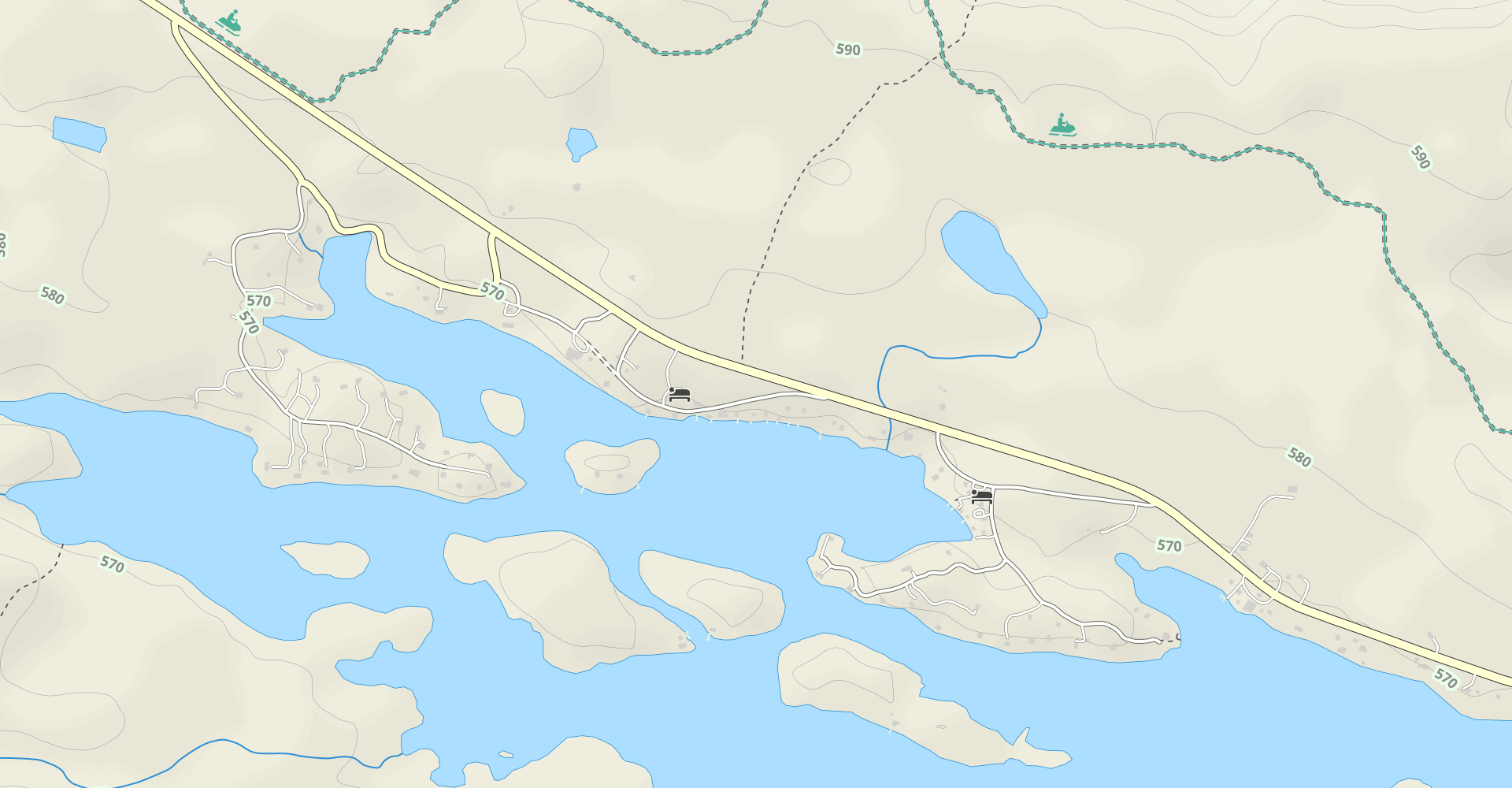South Lake Trail: Poplar Lake to Birch Lake