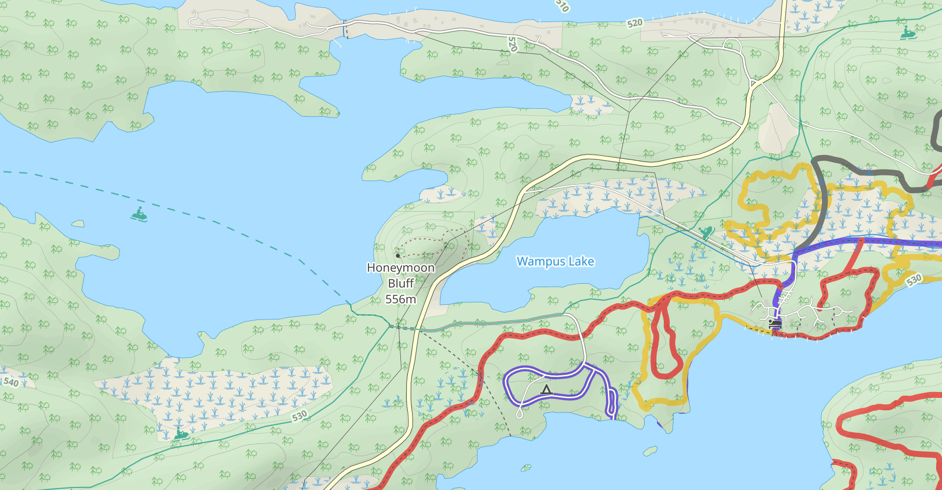 Honeymoon Bluff Trail