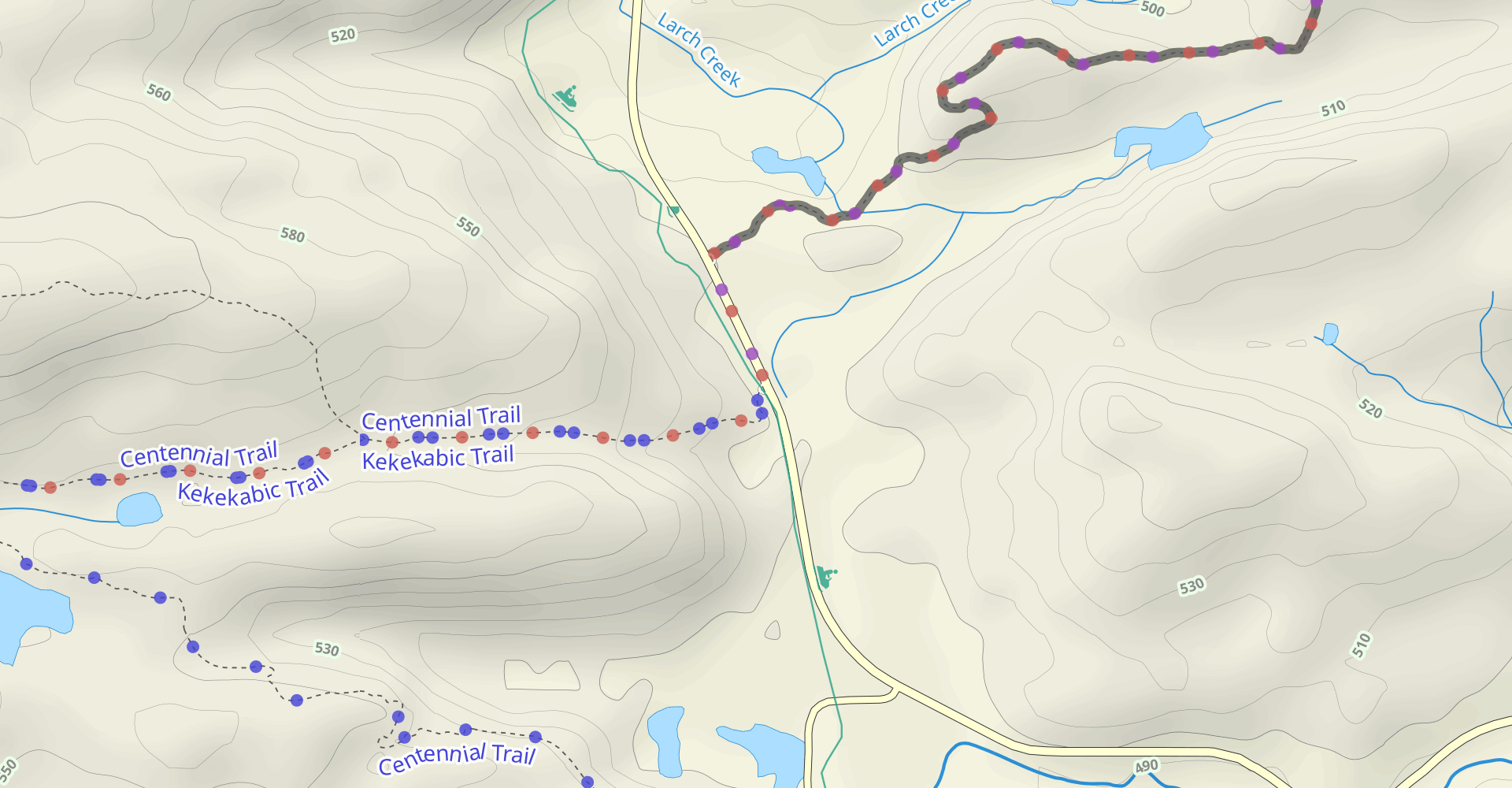Centennial Hiking Trail