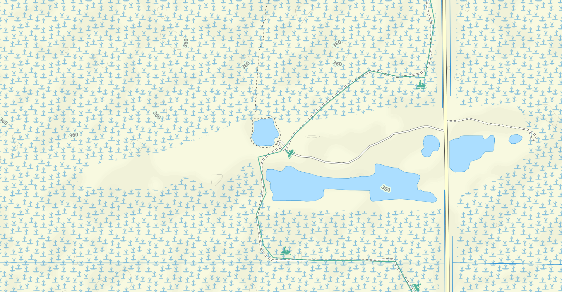 Ludlow Pond Trail and Big Bog Boardwalk