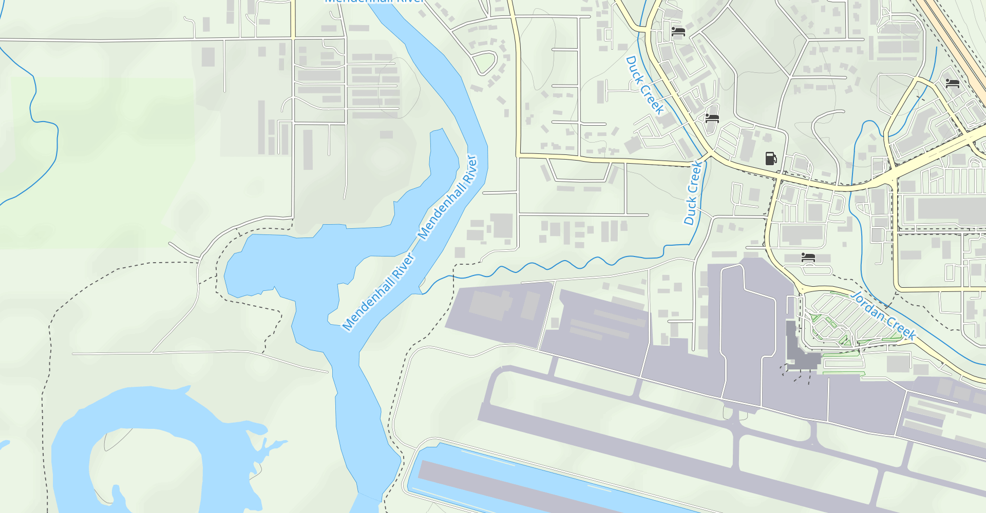 Mendenhall Wetlands Airport Dike Trail