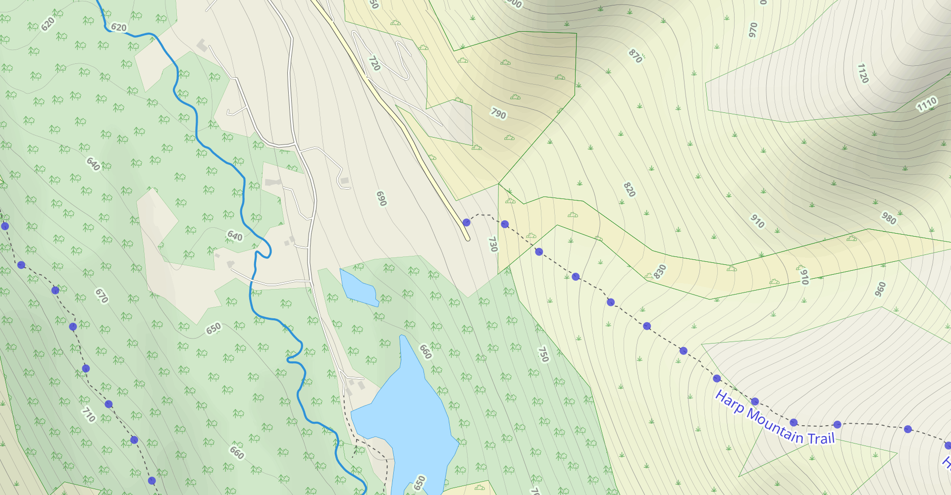 Harp Mountain Trail