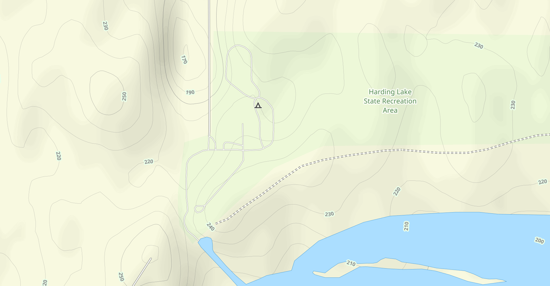 Harding Lake Nature Trail
