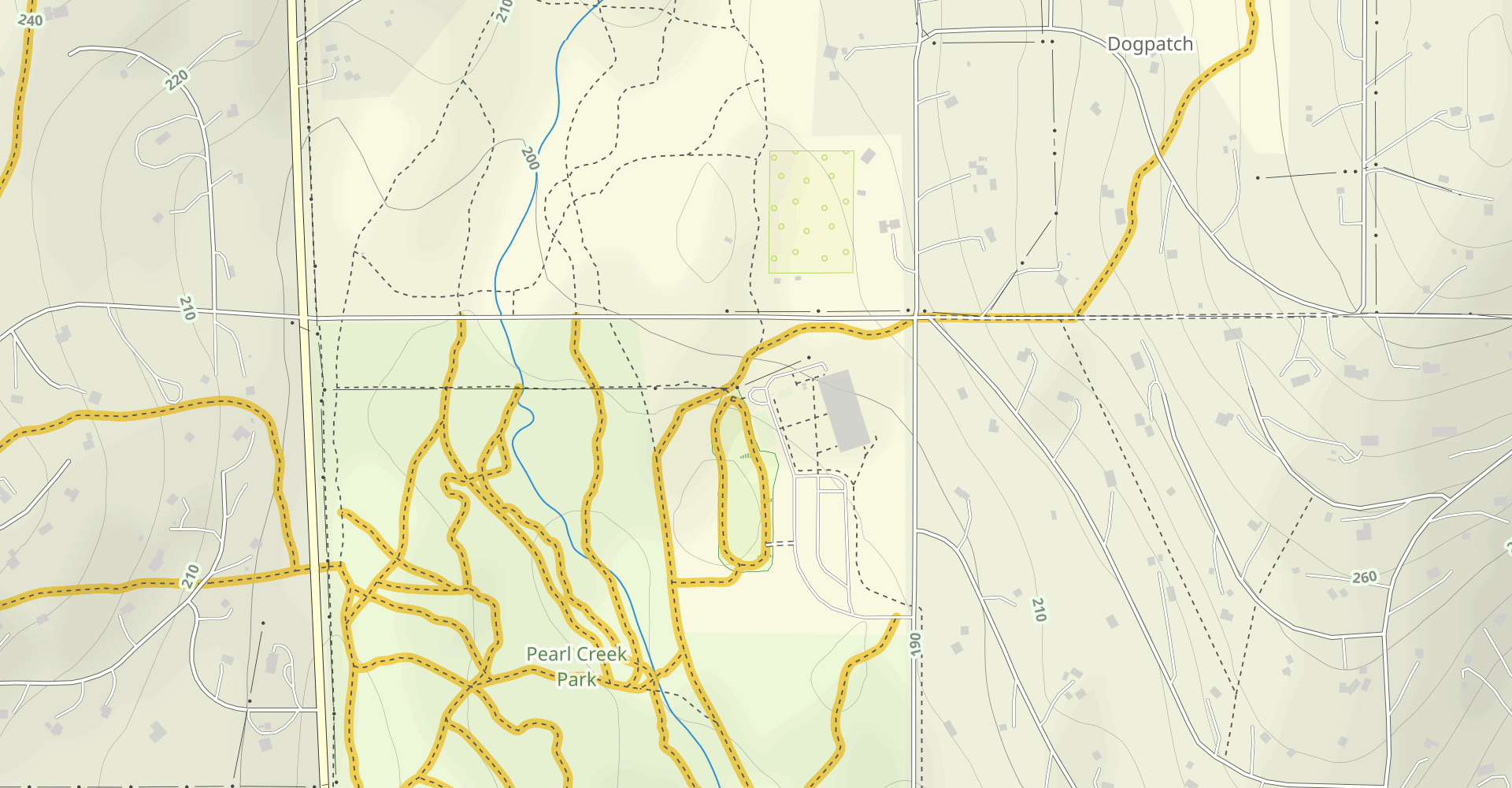 Pearl Creek Cross County Skiing Trail