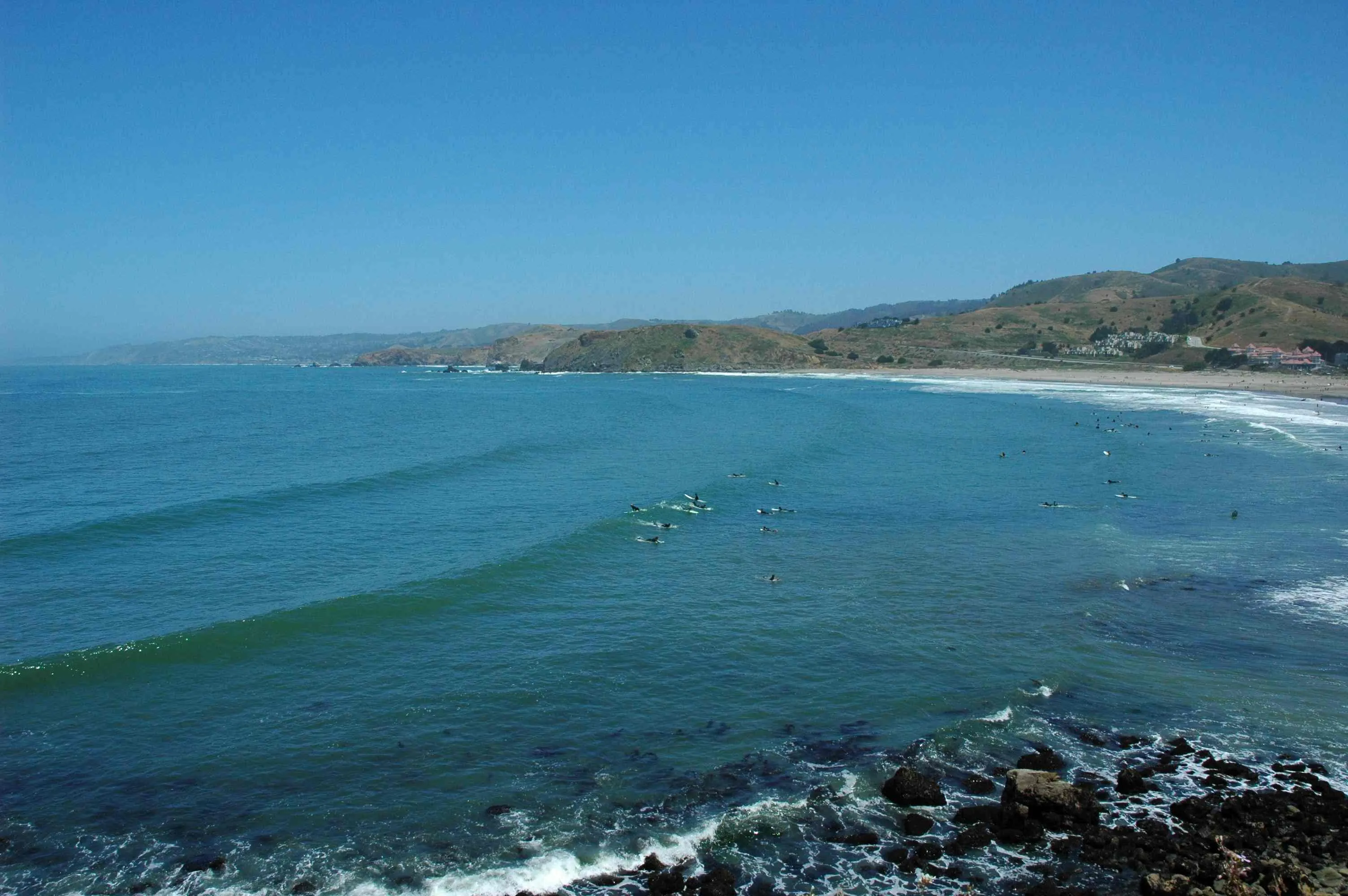 Surf at Pacifica State Beach