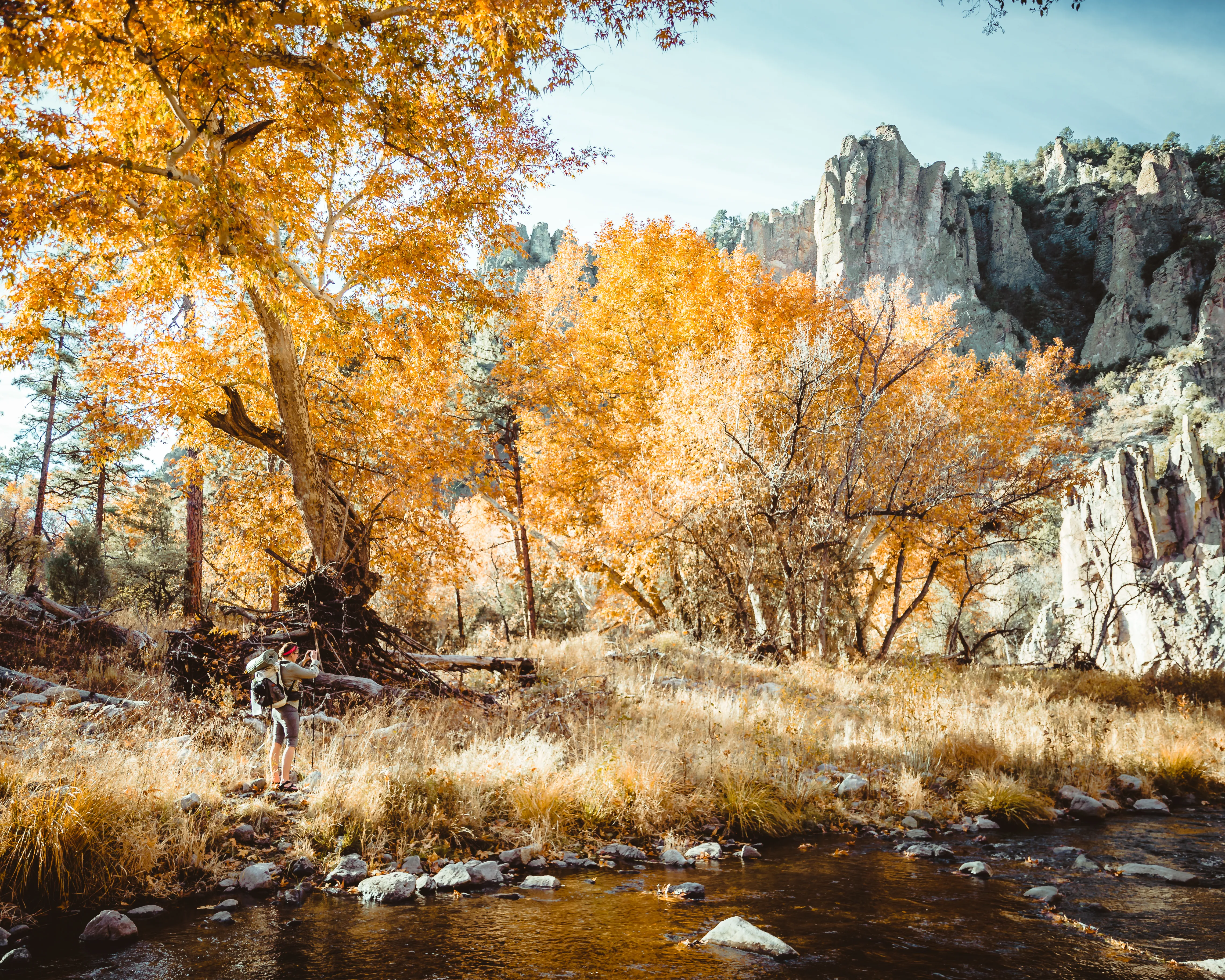 Hike to Jordan Hot Springs via Little Bear Canyon Trail