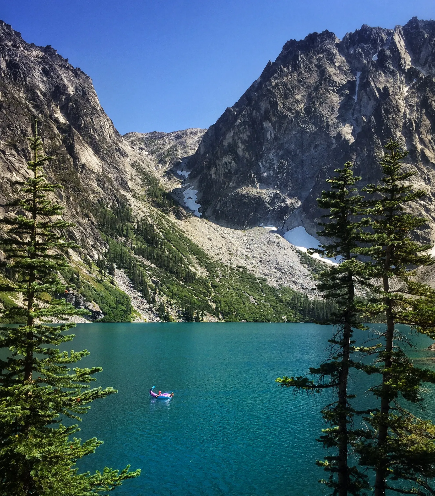Colchuck Lake via Stuart Lake Trail