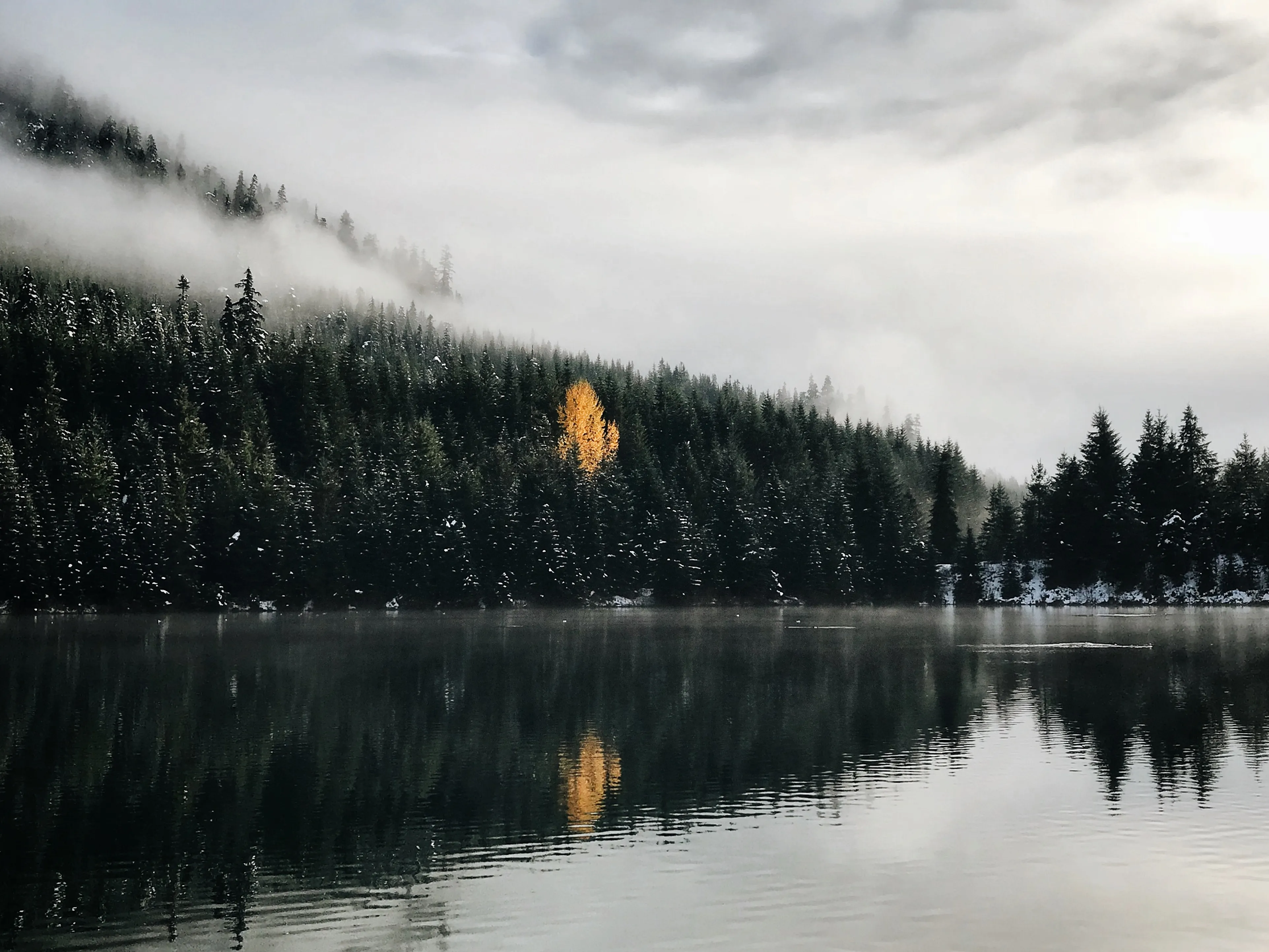 Gold Creek Pond (Snowshoe Route)