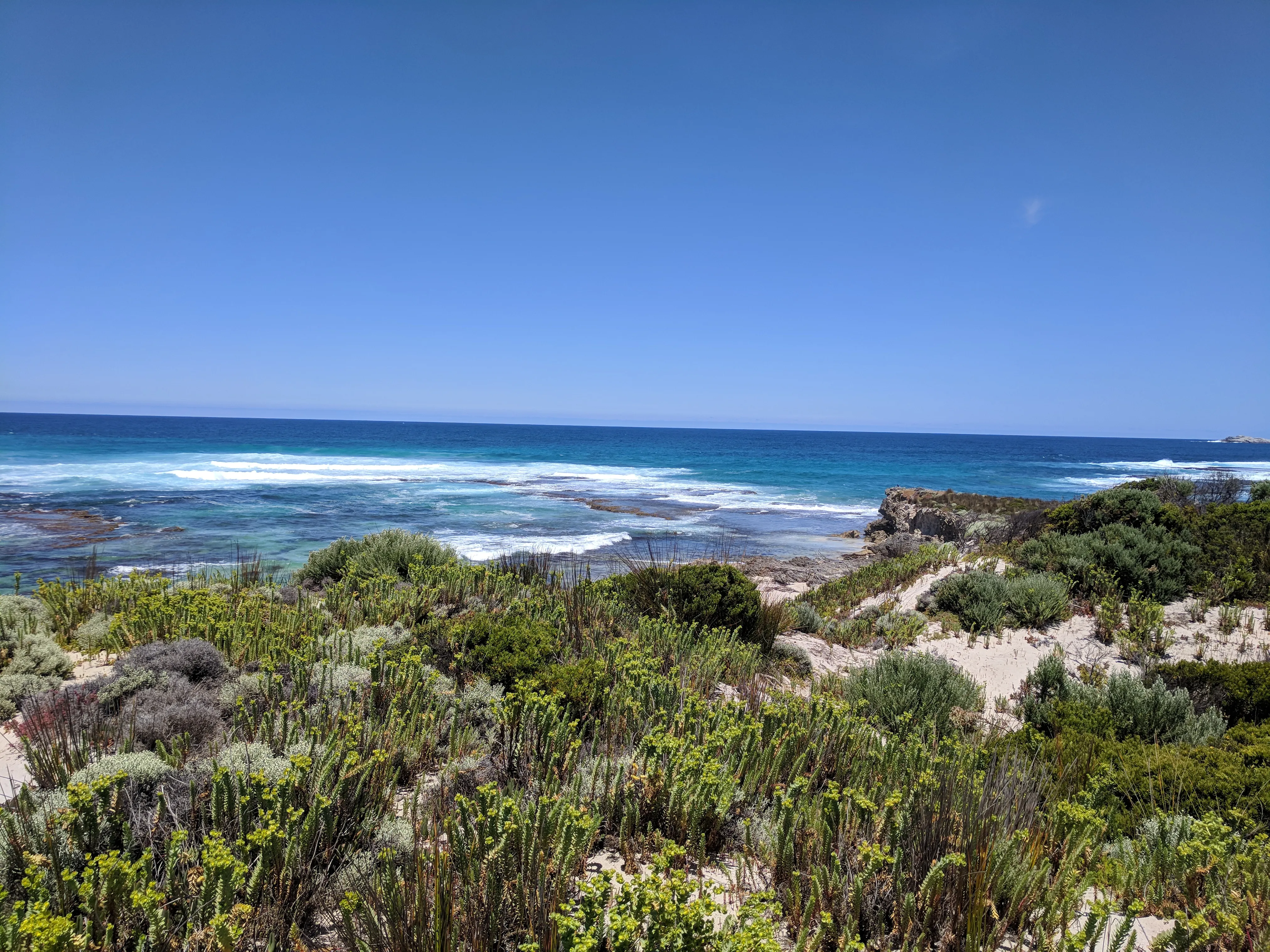 Hike from Hanson Bay to Kelly Hill Caves