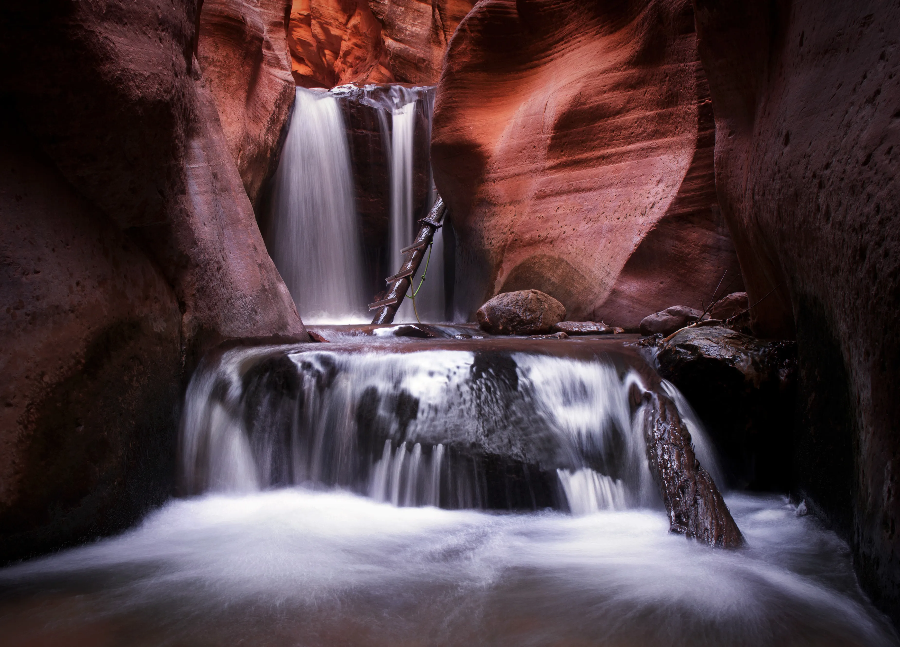 Kanarra Falls via Kanarraville Slot Canyon