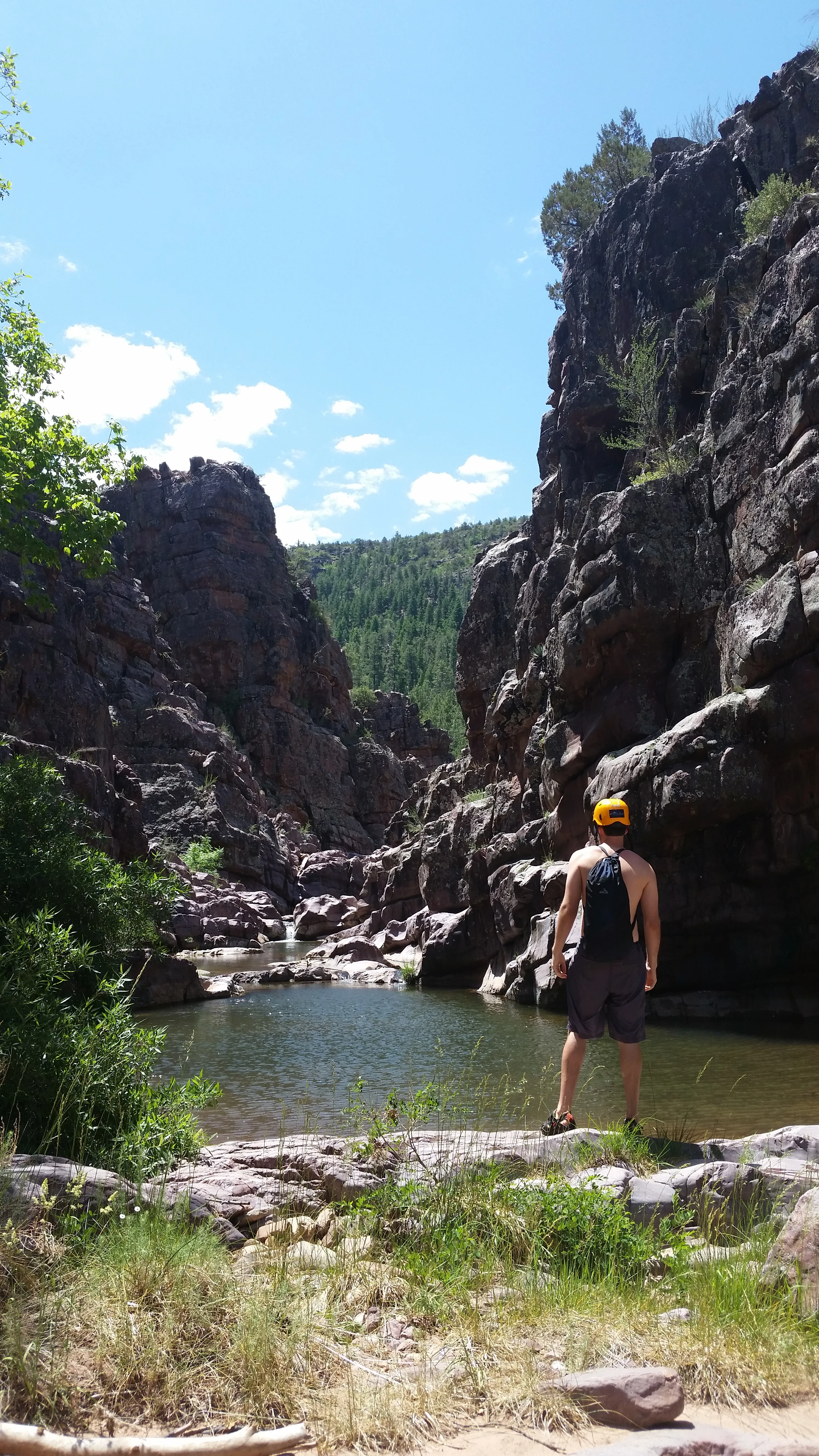 Canyoneering at Christopher Creek/Box Canyon