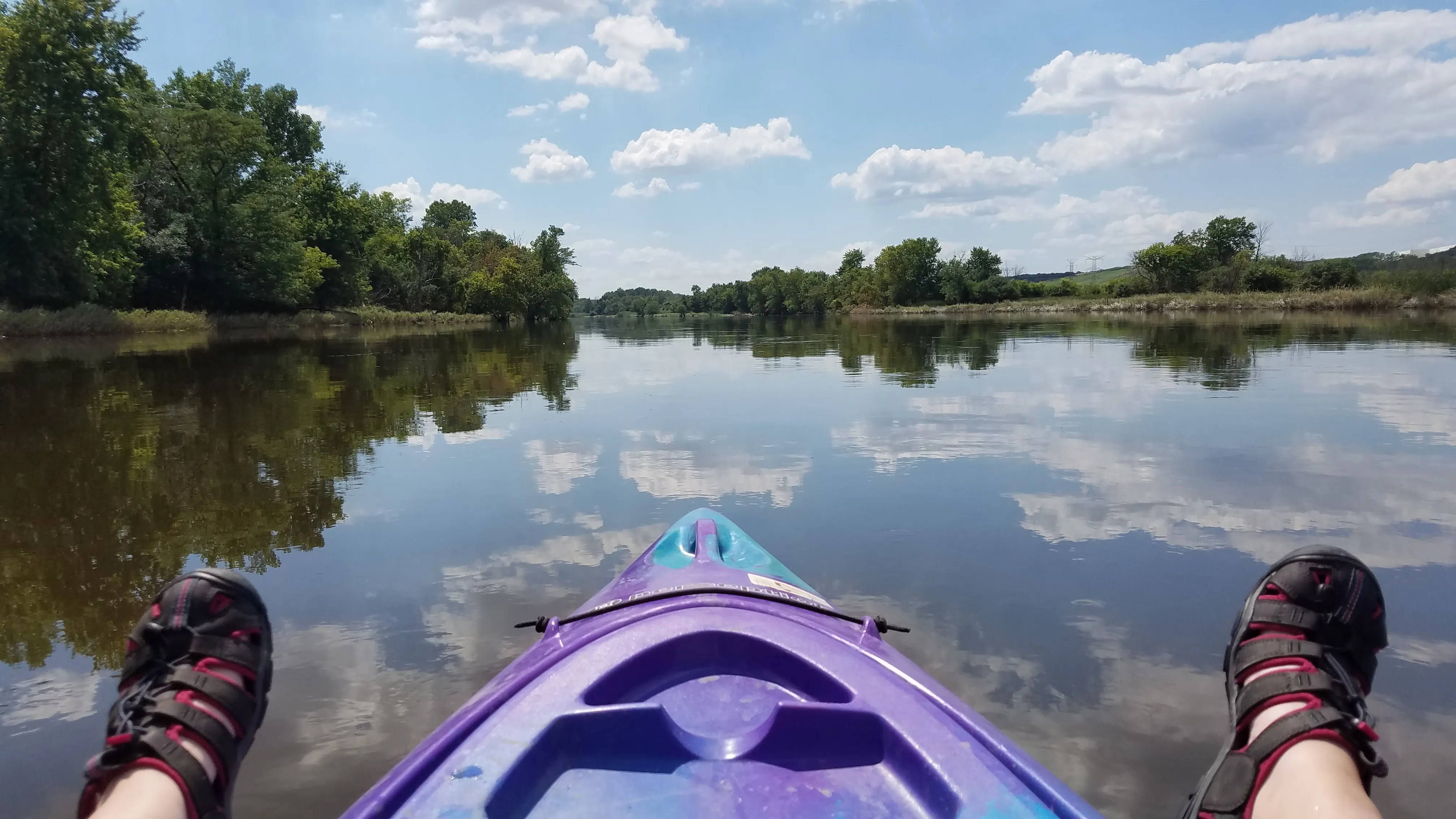 Kayak the Des Plaines River
