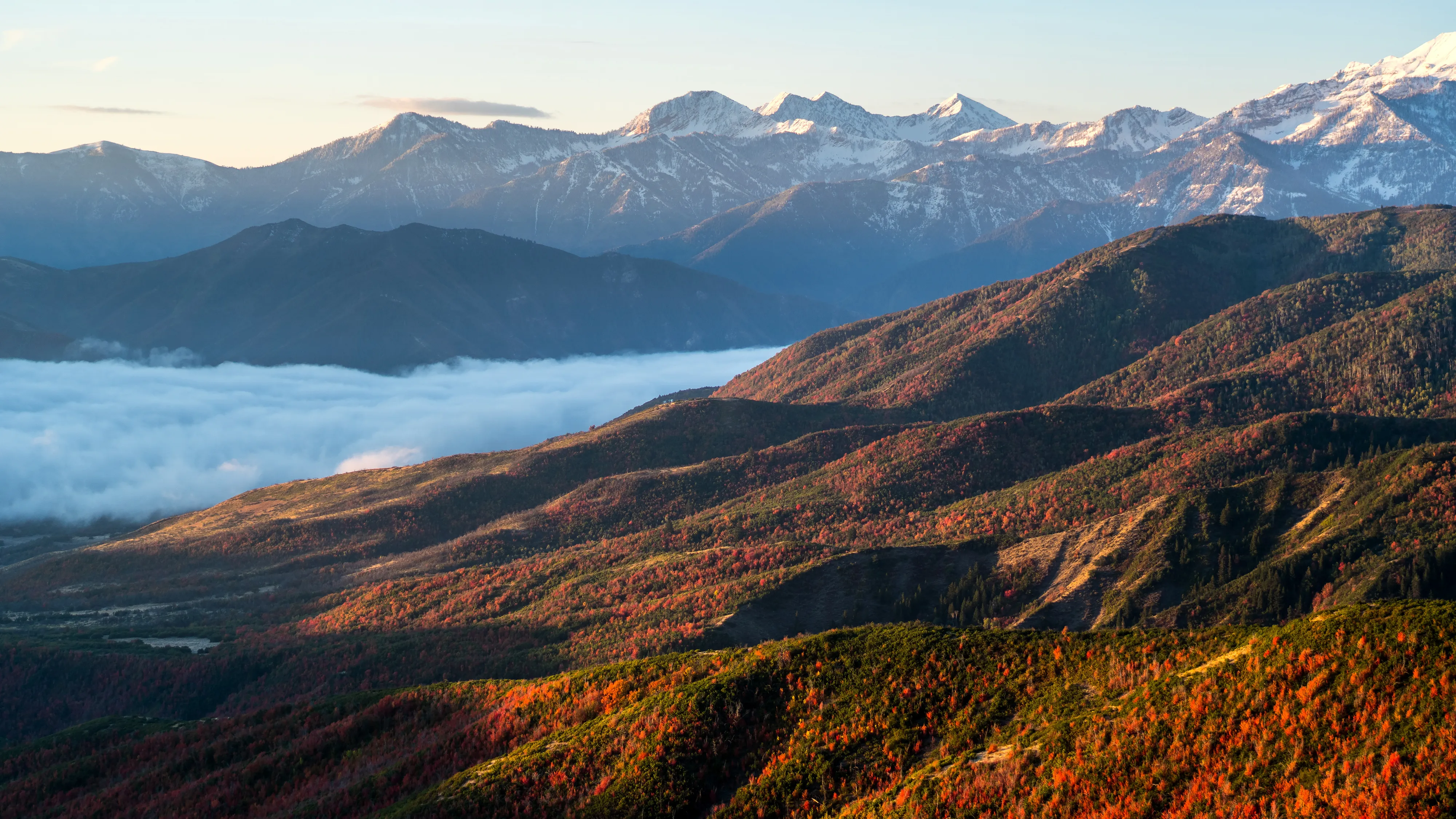 Photograph the Sunrise above Cascade Springs