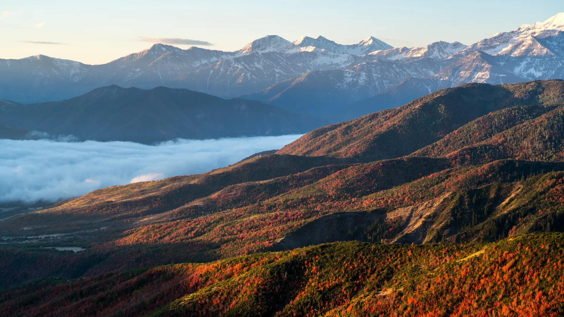 Photograph the Sunrise above Cascade Springs
